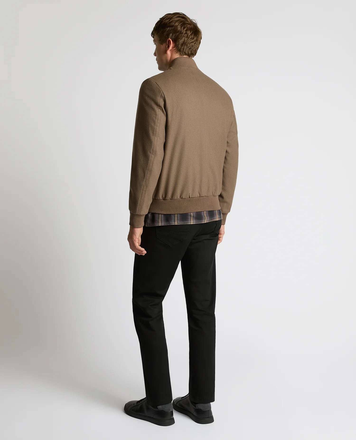 Wool-Blend Bomber Jacket - Image 3