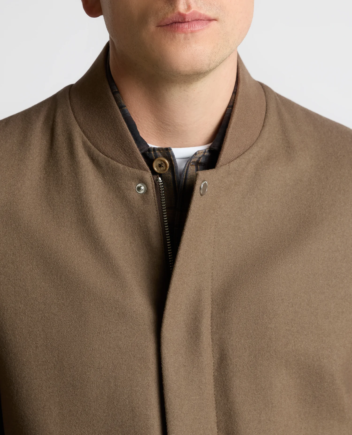 Wool-Blend Bomber Jacket - Image 4