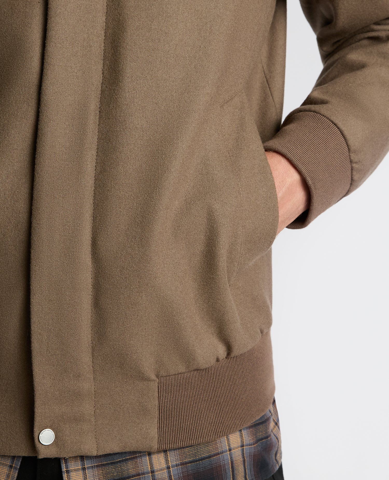 Wool-Blend Bomber Jacket - Image 5