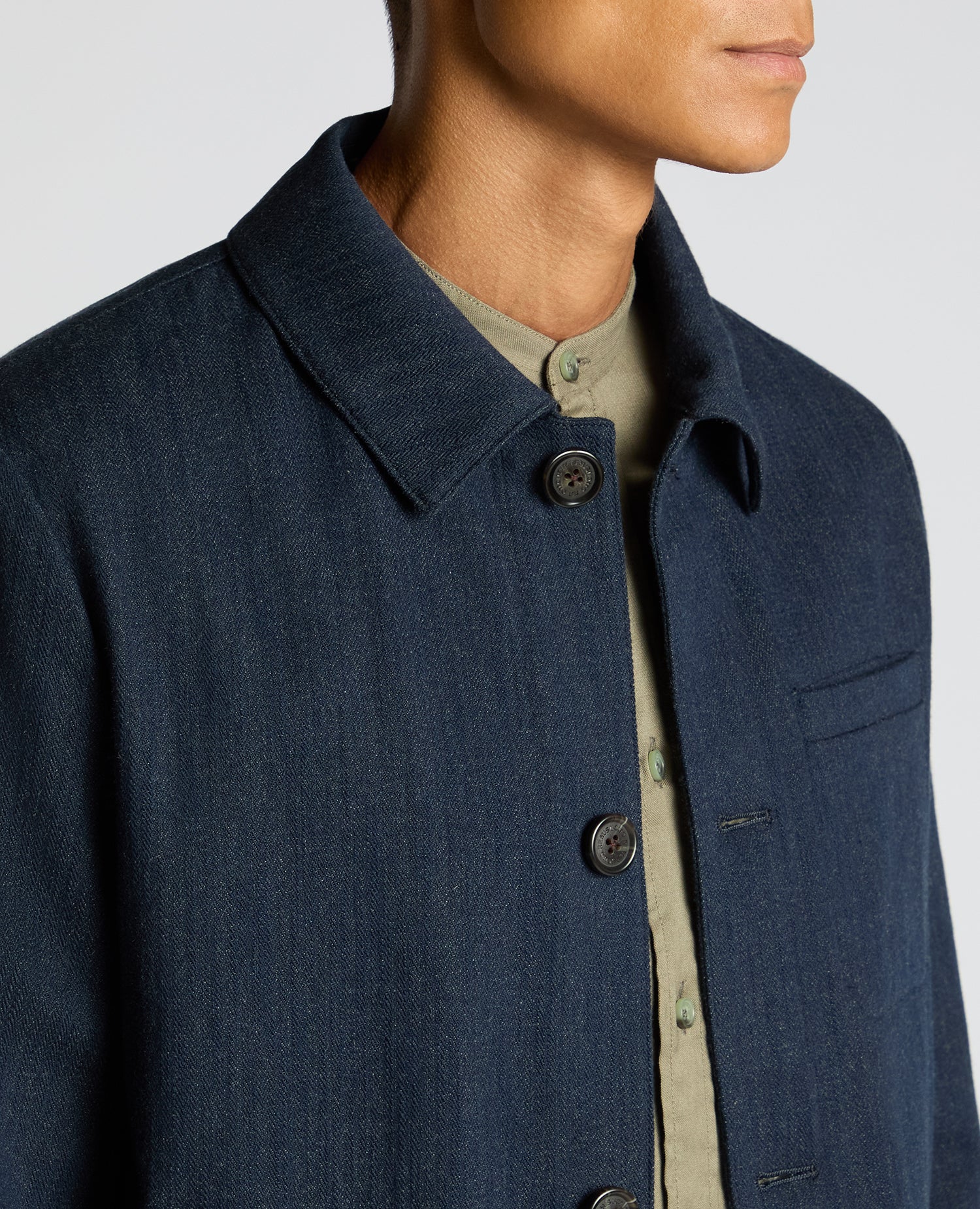 Cotton Chore Jacket - Image 5