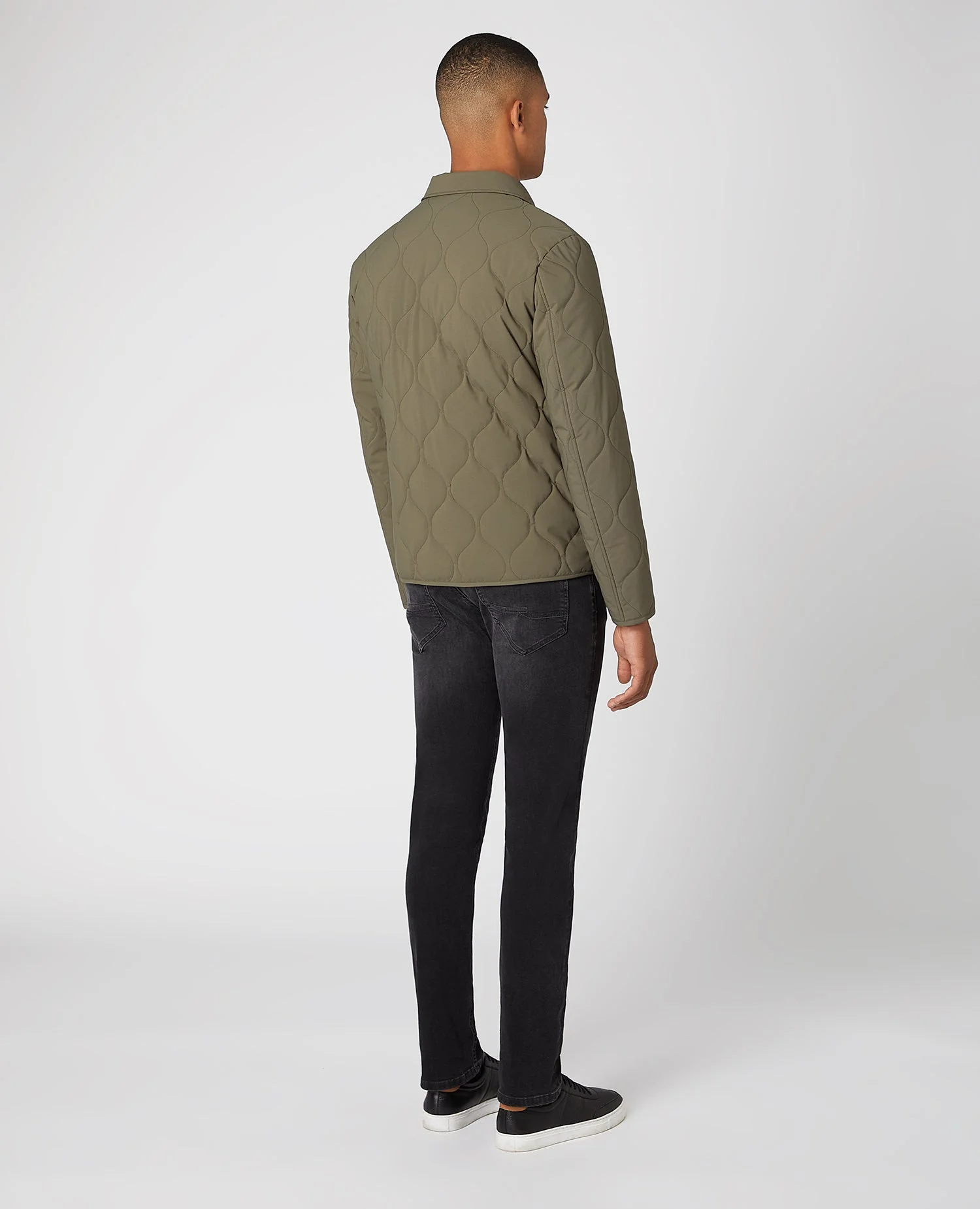 Lightweight Quilted Overshirt - Image 3