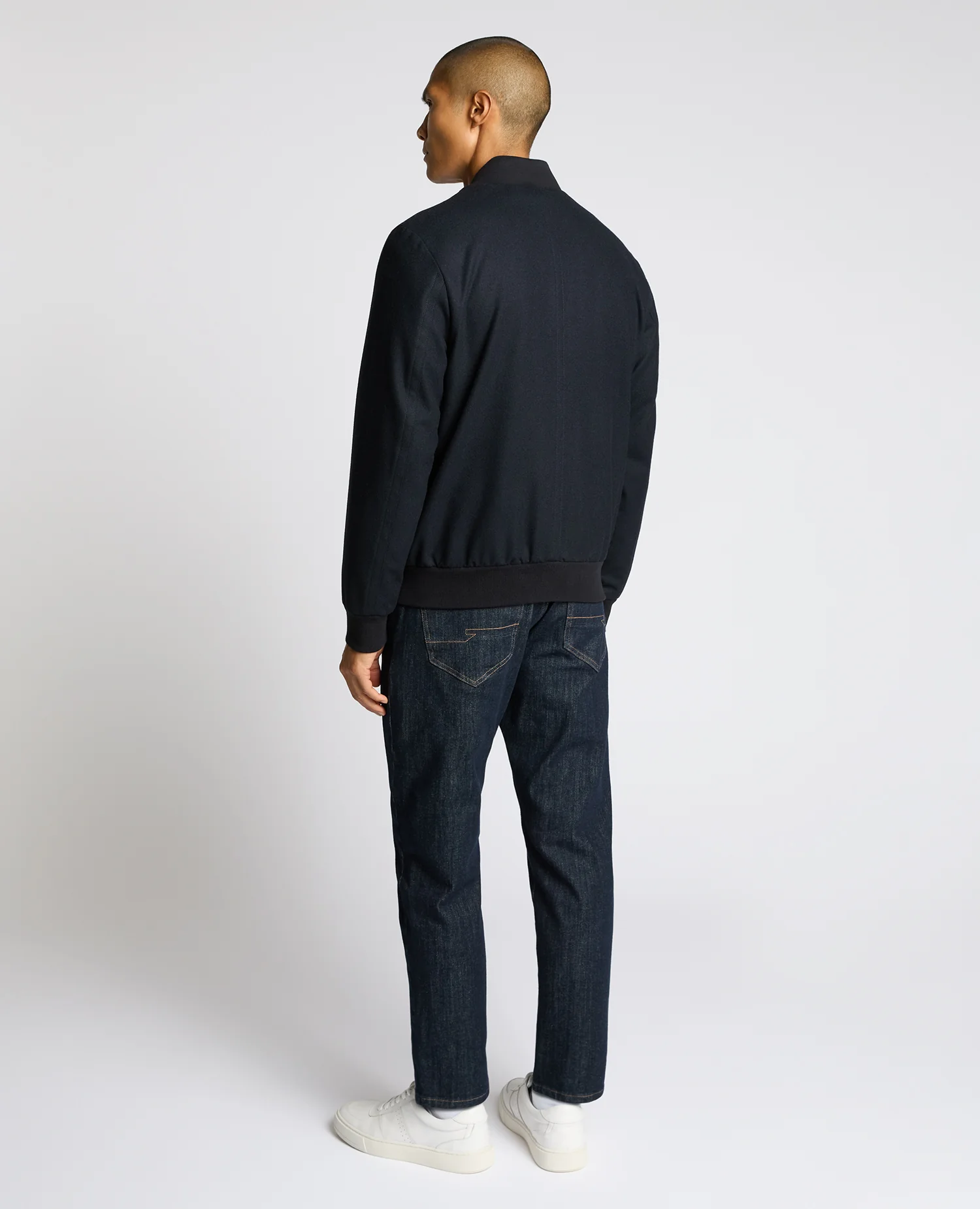 Wool-Blend Bomber Jacket - Image 3