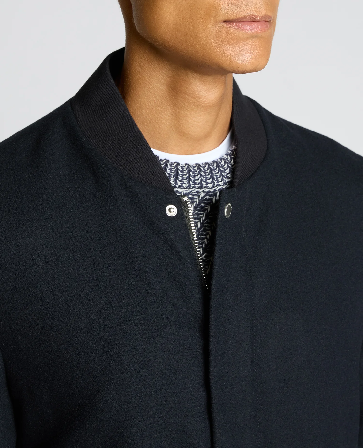 Wool-Blend Bomber Jacket - Image 5
