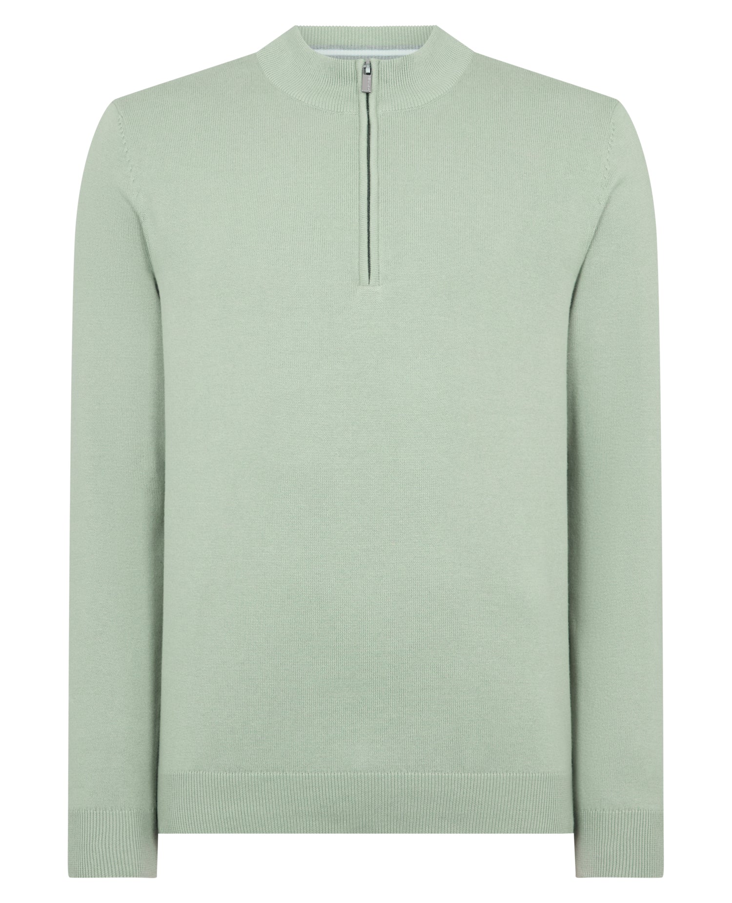 Cotton Half Zip Jumper - Image 6