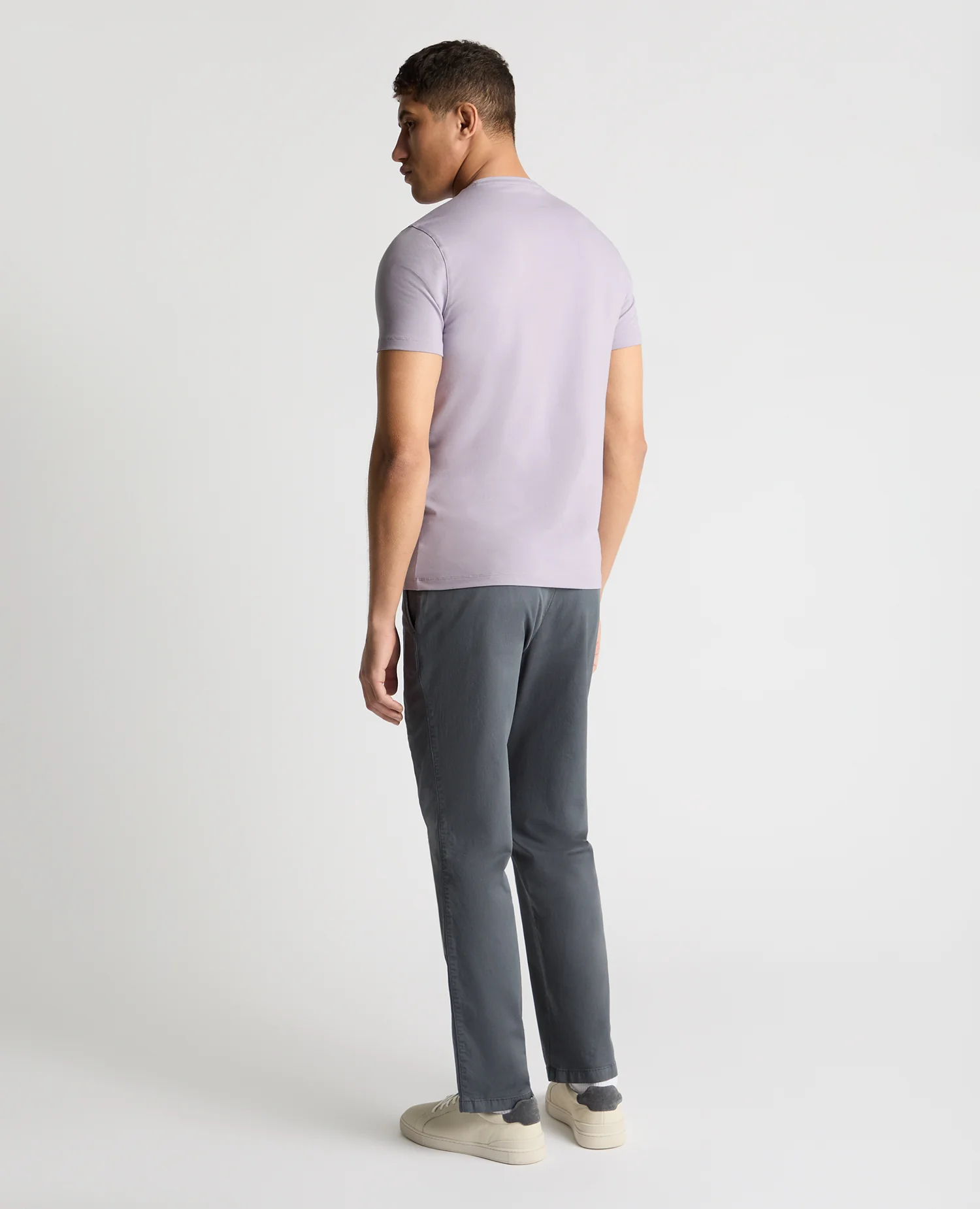 Cotton Stretch Crew Neck Brotherhood T-Shirt - Image 3