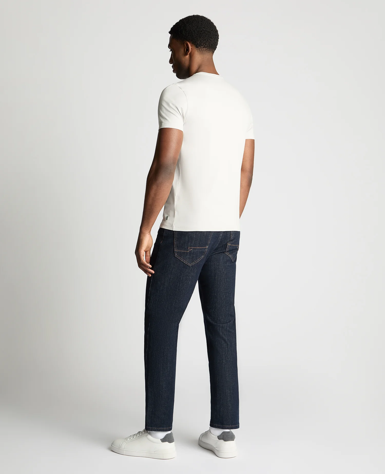 Cotton Stretch Crew Neck Brotherhood T-Shirt - Image 3