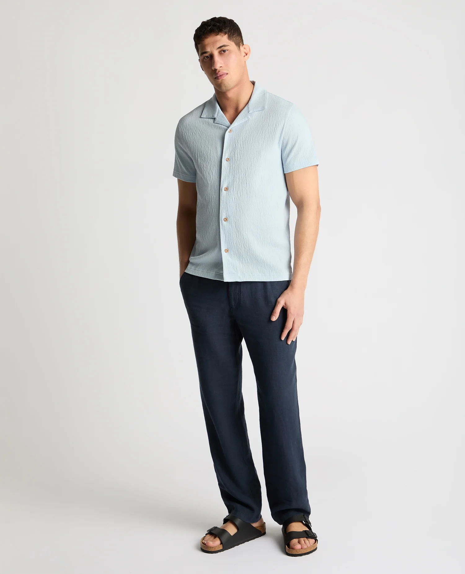 Cuban Collar Jersey Shirt - Image 2