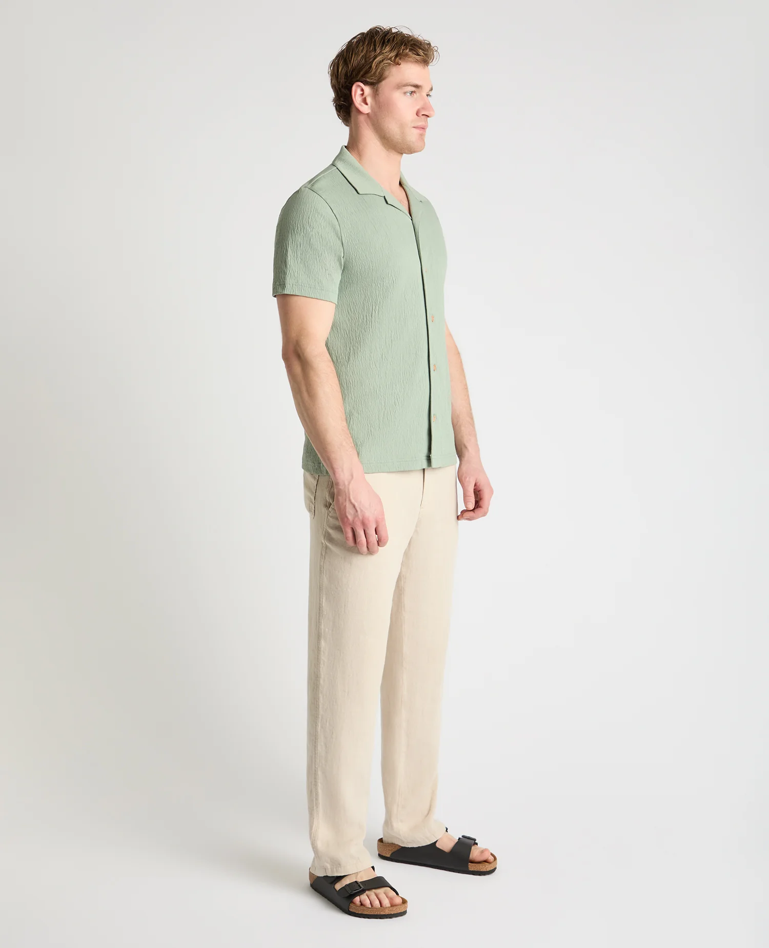 Cuban Collar Jersey Shirt - Image 4