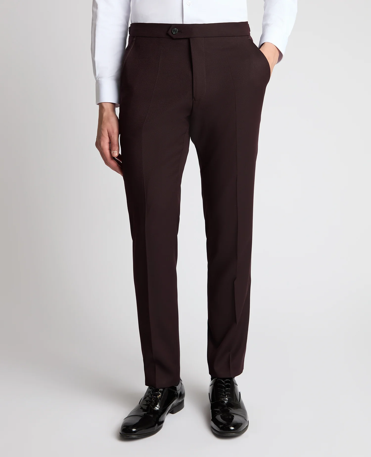 Stretch Blend Formal Trousers