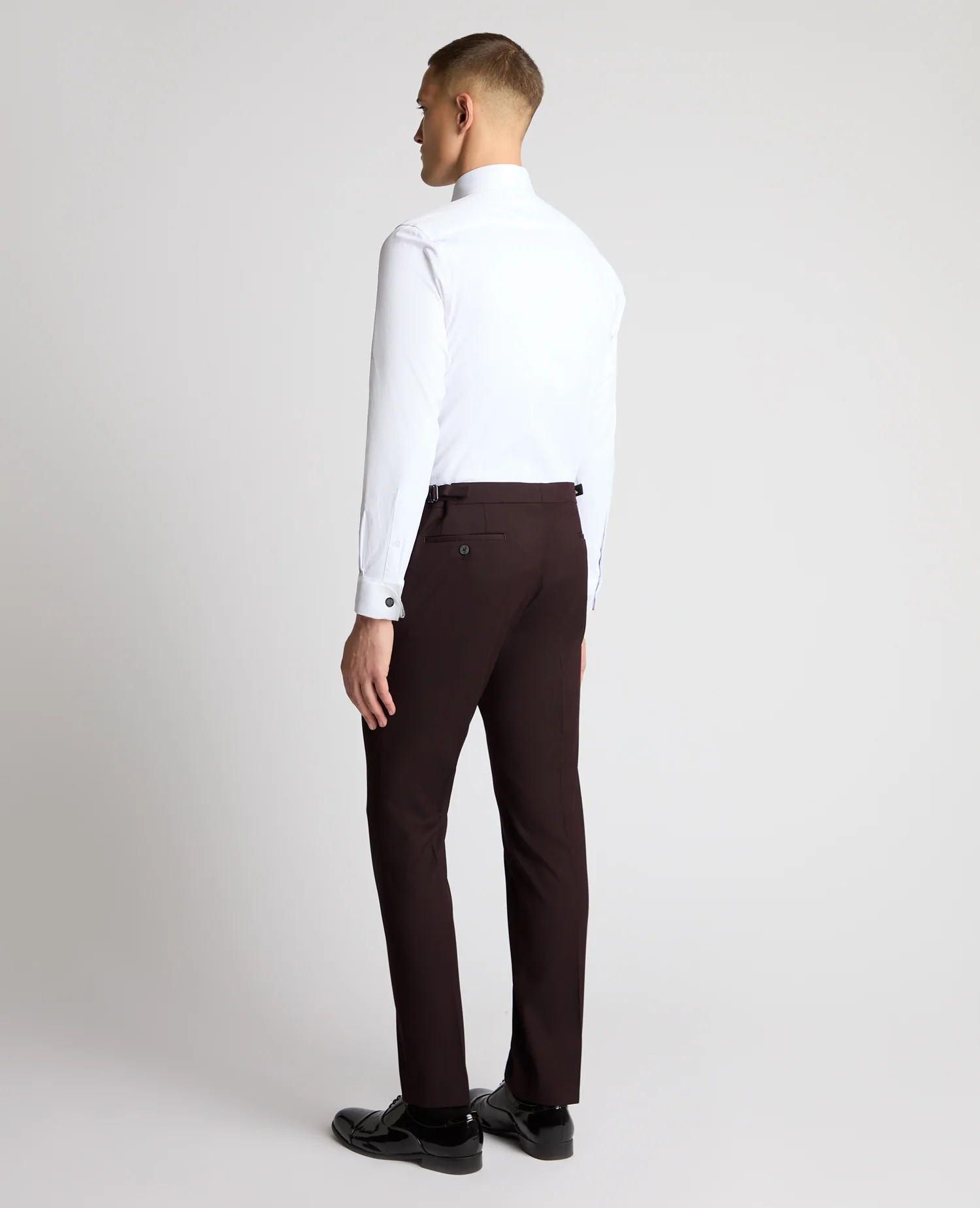 Stretch Blend Formal Trousers - Image 3