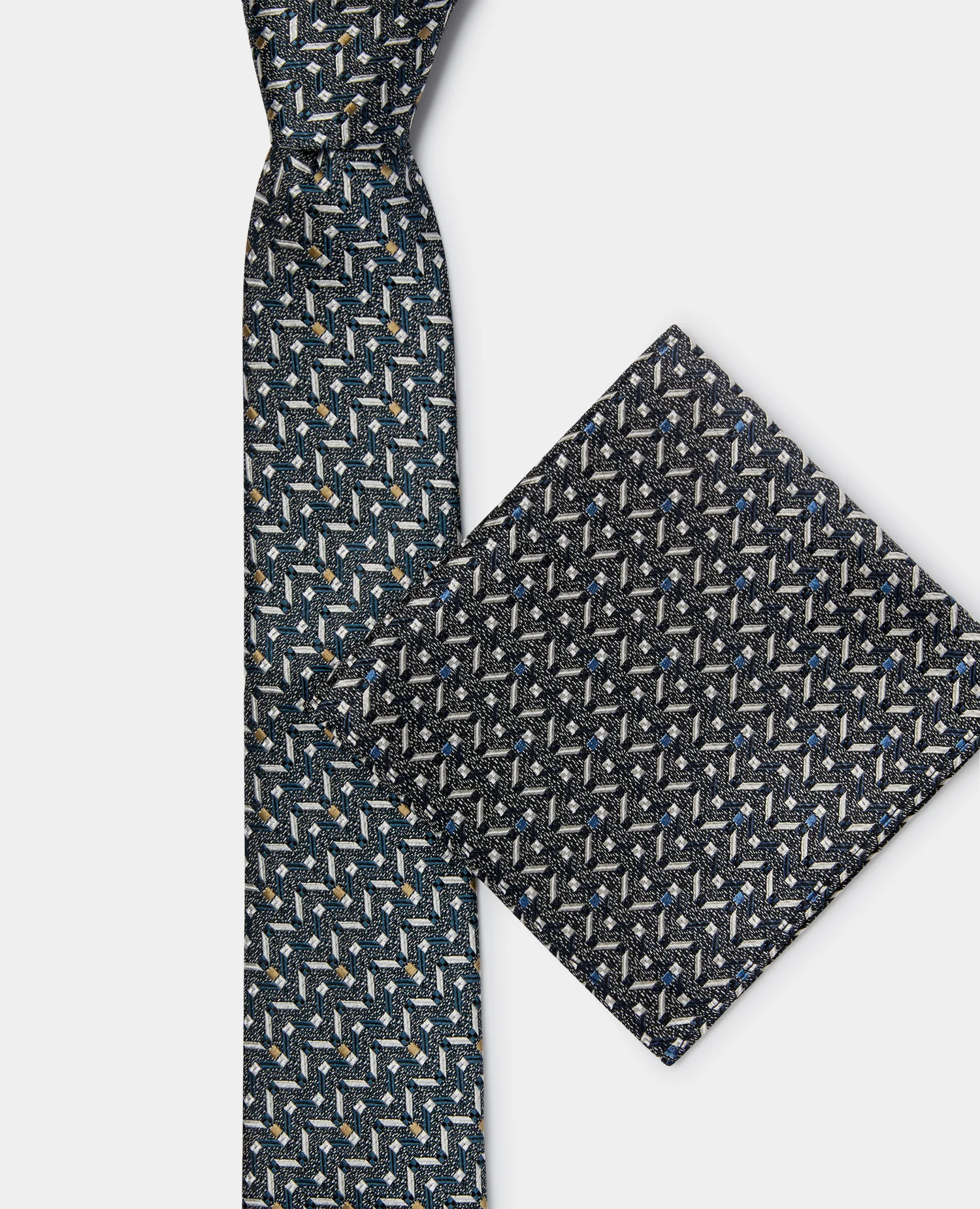 Geometric Design Tie - Image 3