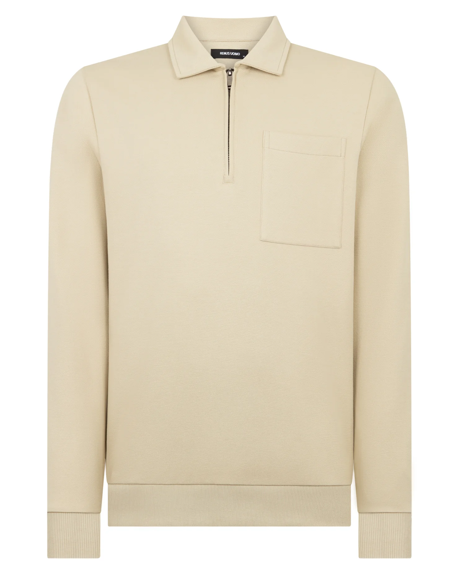 Half-Zip Jersey Sweatshirt - Image 6