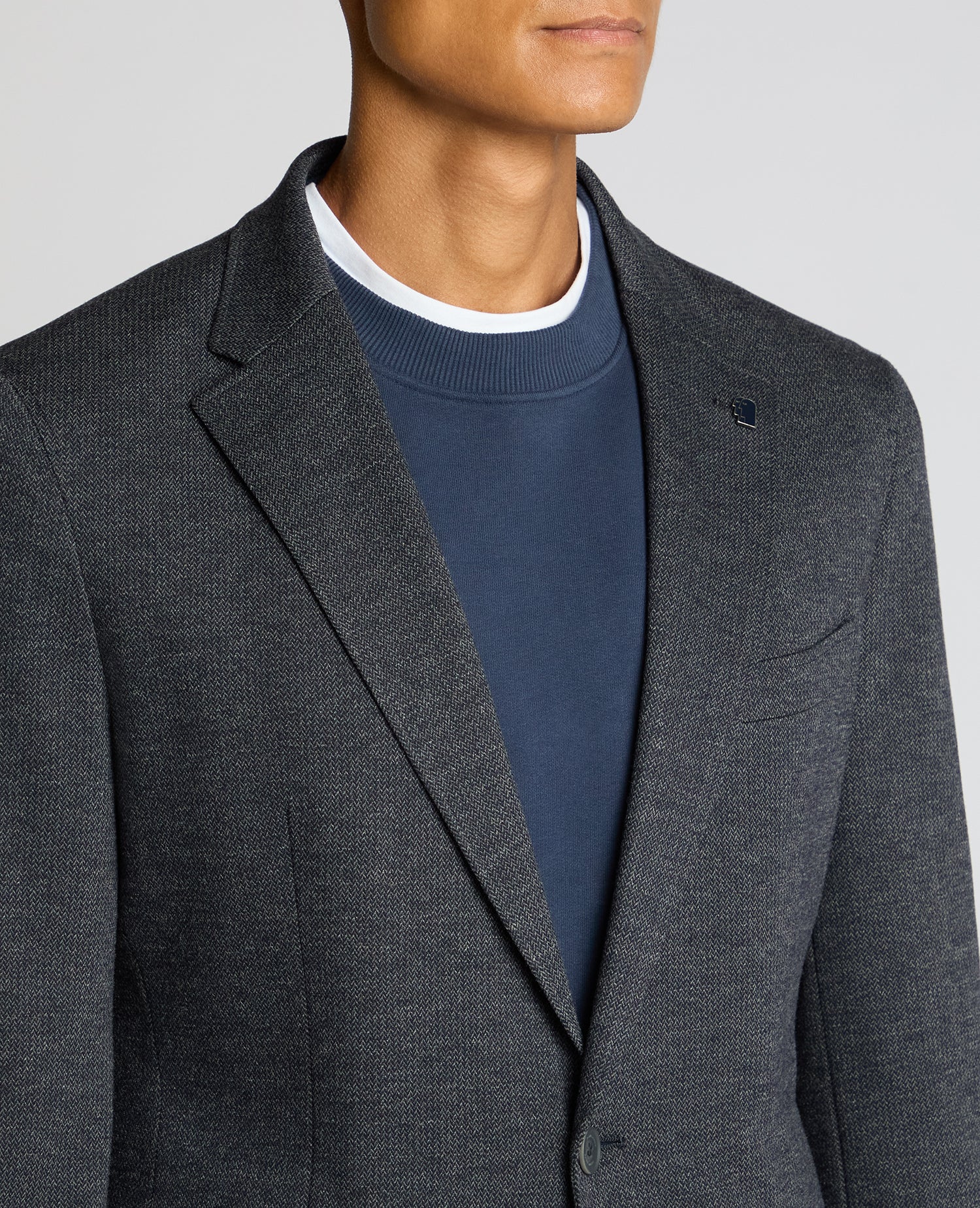Slim Fit Jersey-Blend Angelo Jacket - Image 5