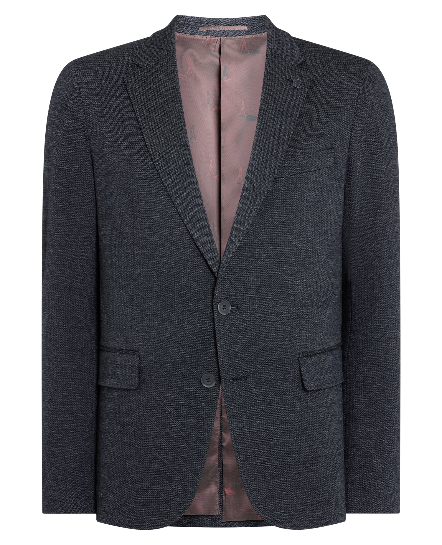 Slim Fit Jersey-Blend Angelo Jacket - Image 7