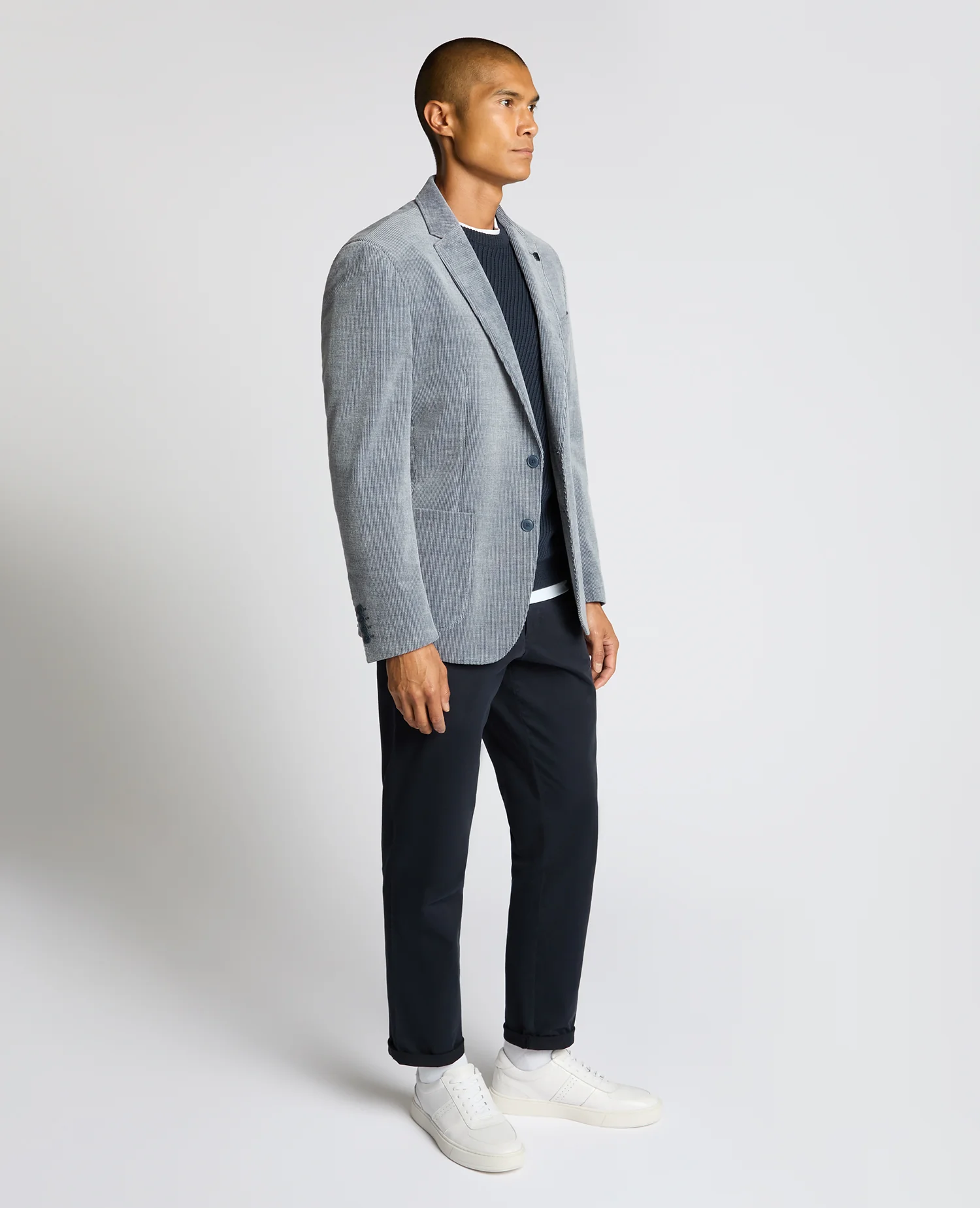 Slim Fit Cotton Stretch Alba Jacket - Image 4