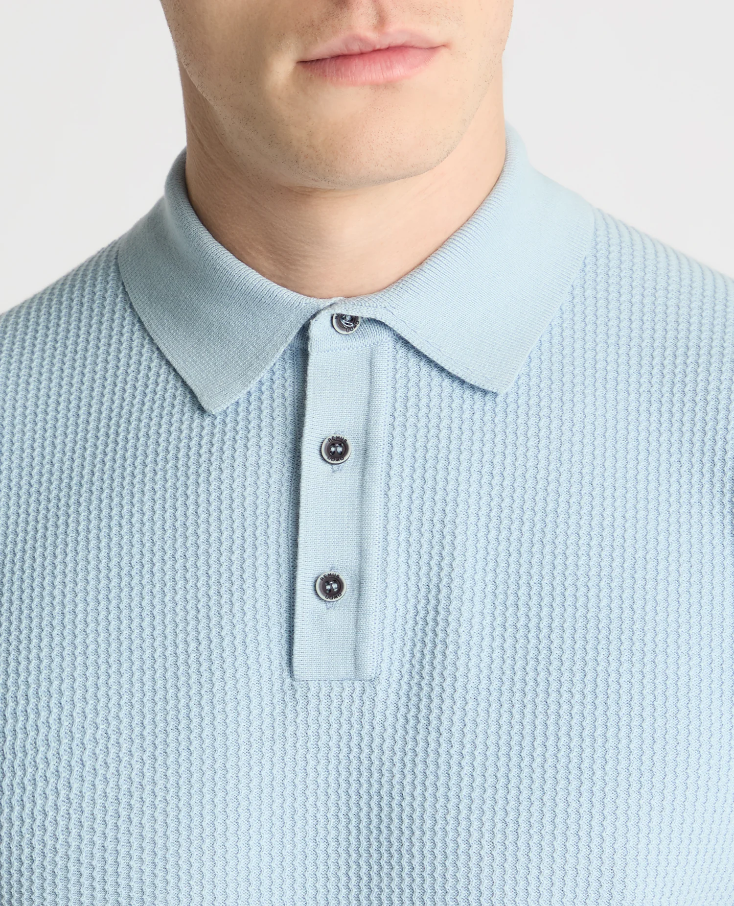 Knitted Cotton Polo Shirt - Image 5