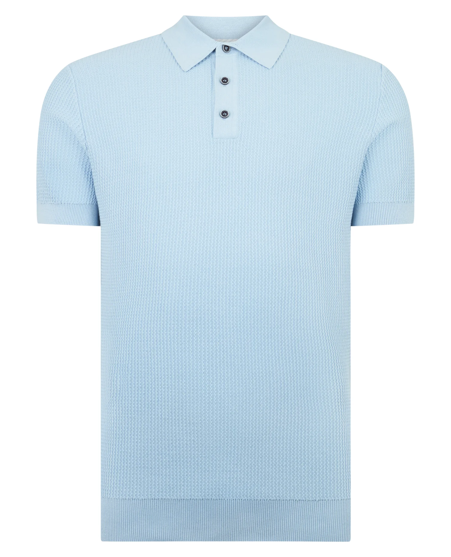 Knitted Cotton Polo Shirt - Image 6