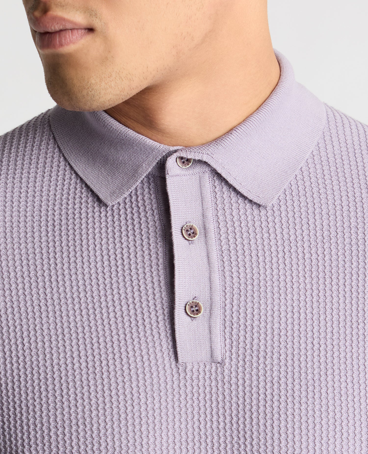 Knitted Cotton Polo Shirt - Image 5