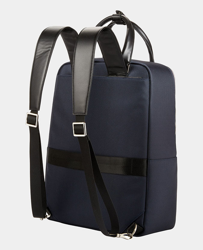 Leather-Trimmed Backpack - Image 3
