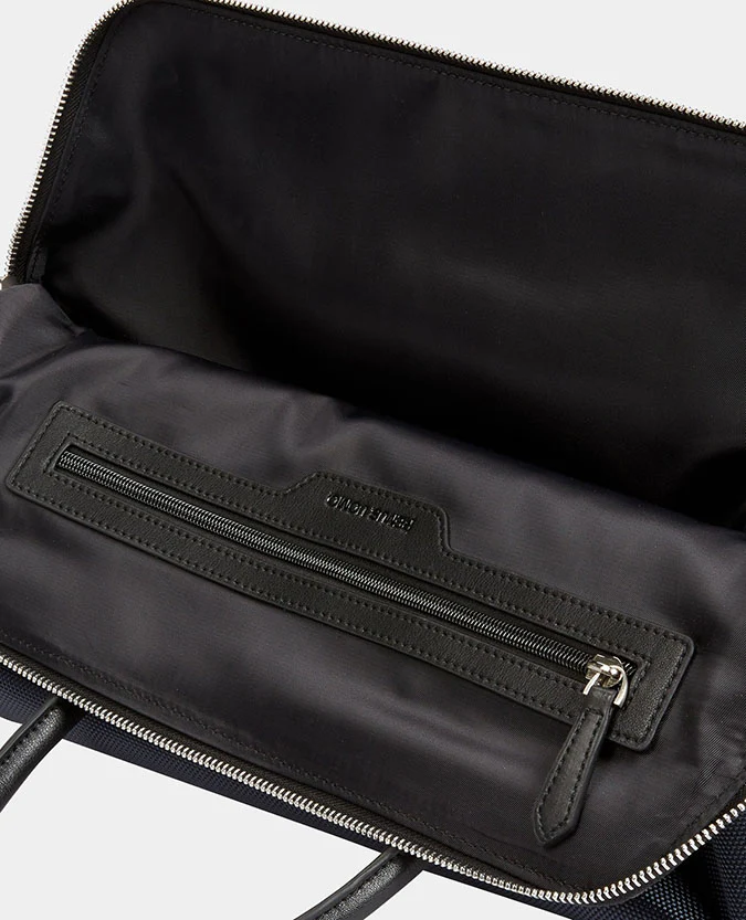 Leather-Trimmed Briefcase - Image 5