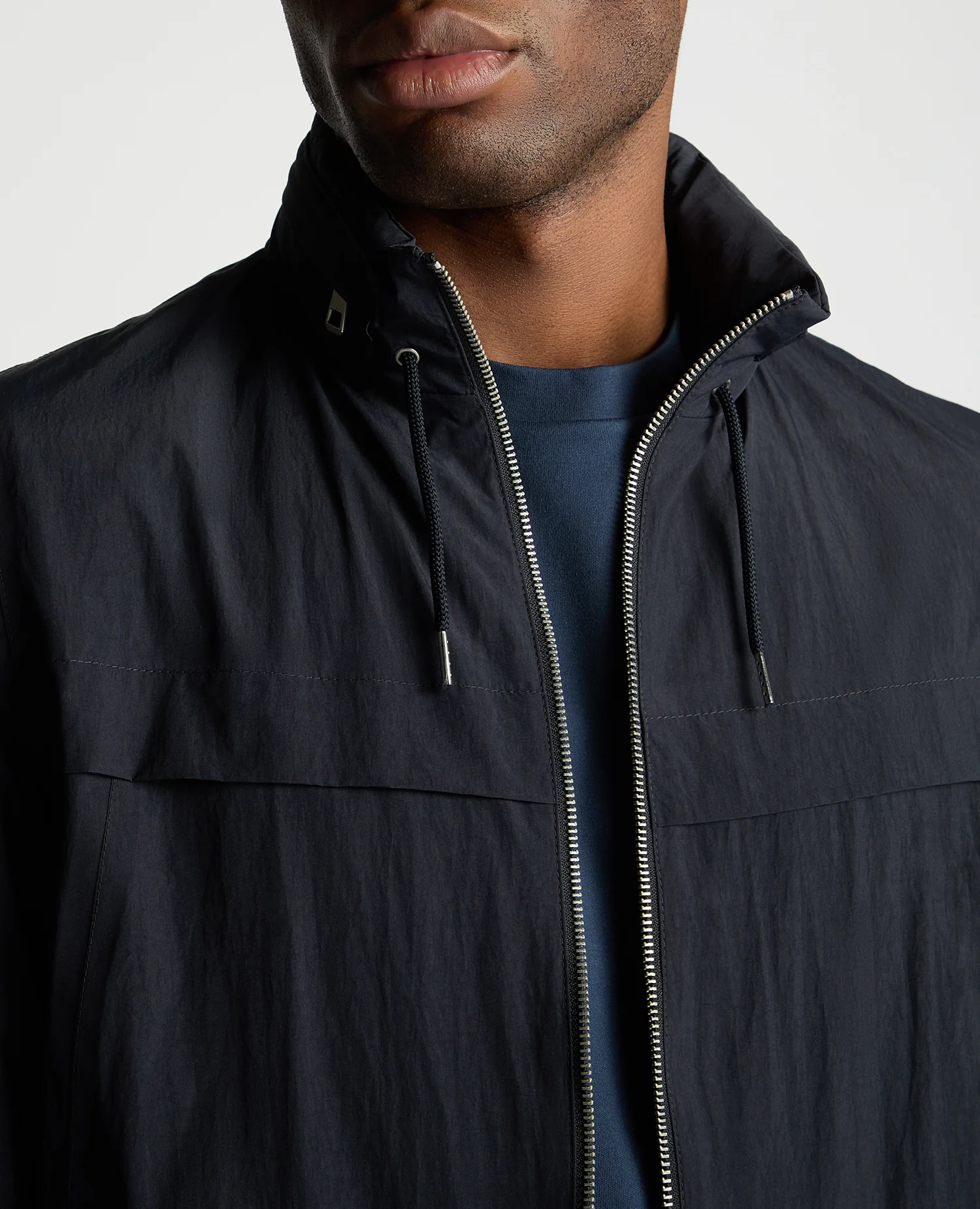 Lightweight Nylon Windbreaker Jacket - Image 5