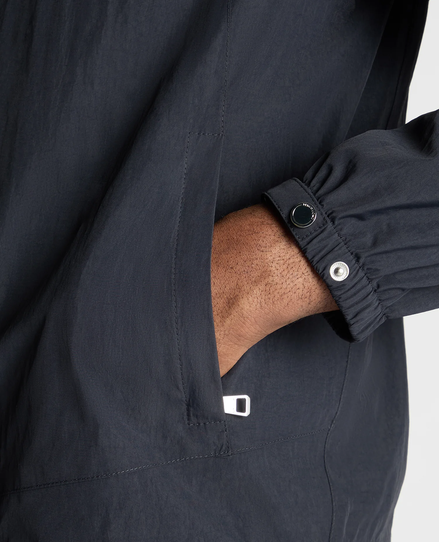 Lightweight Nylon Windbreaker Jacket - Image 6