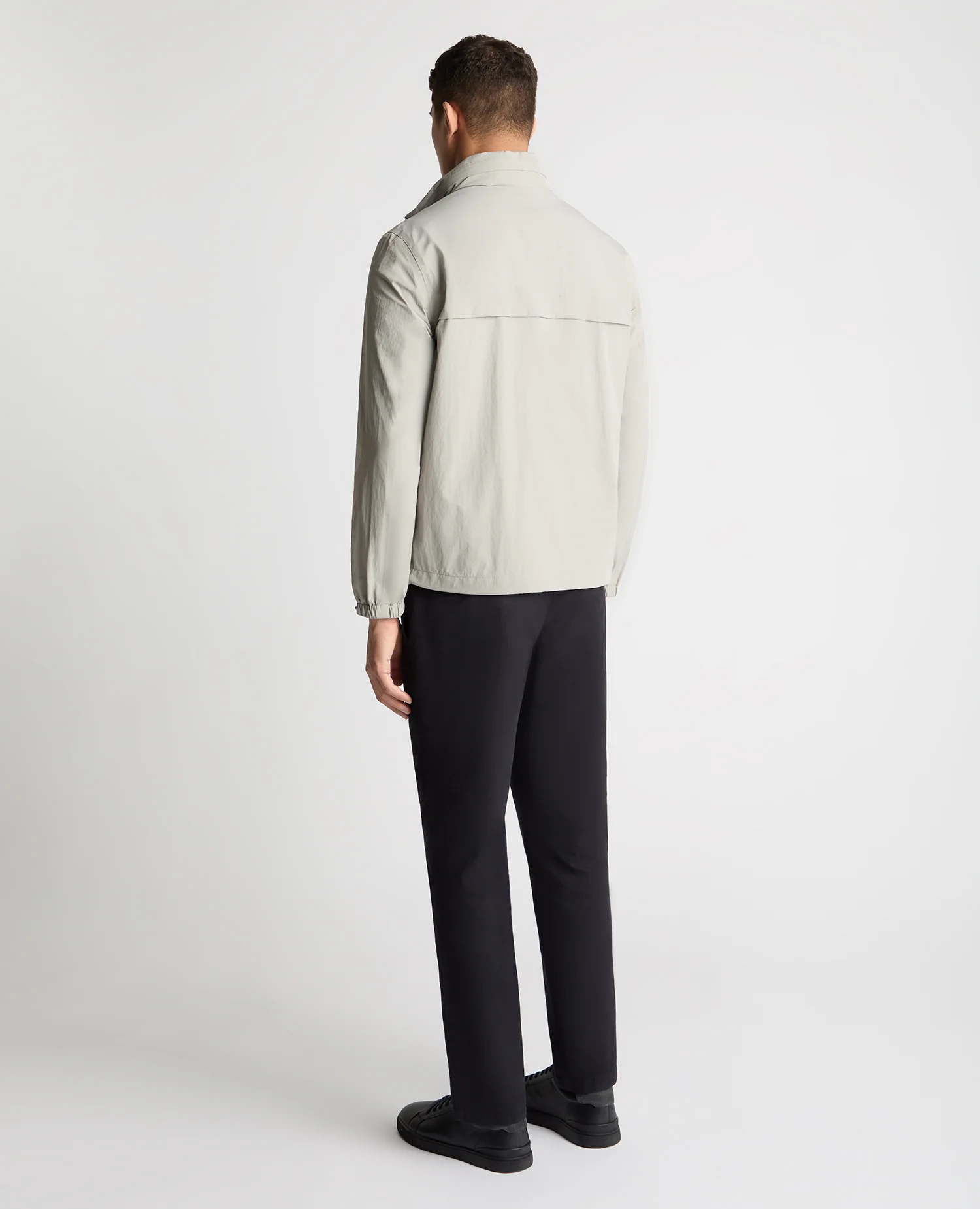 Lightweight Nylon Windbreaker Jacket - Image 4