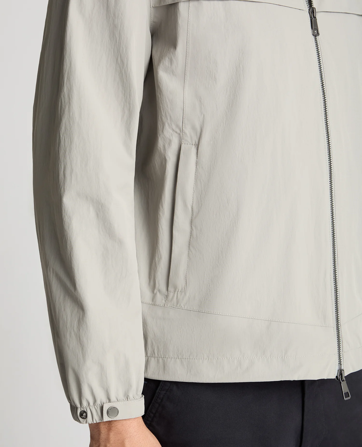 Lightweight Nylon Windbreaker Jacket - Image 8