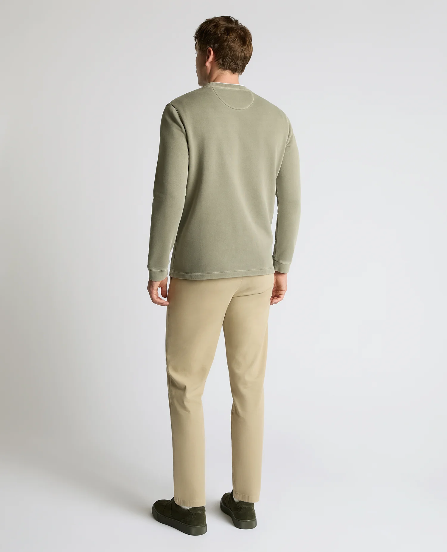 Crew Neck Jersey Sweatshirt - Image 3