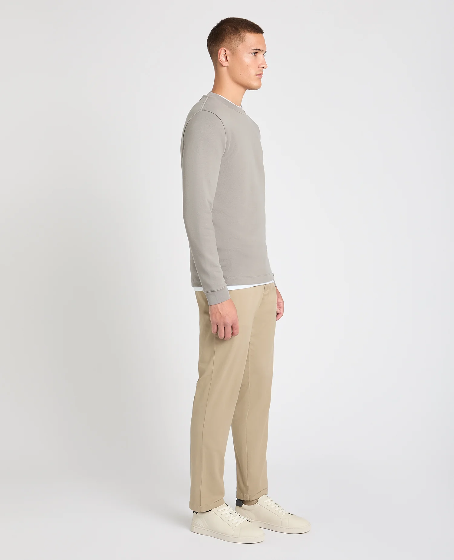 Crew Neck Jersey Sweatshirt - Image 4
