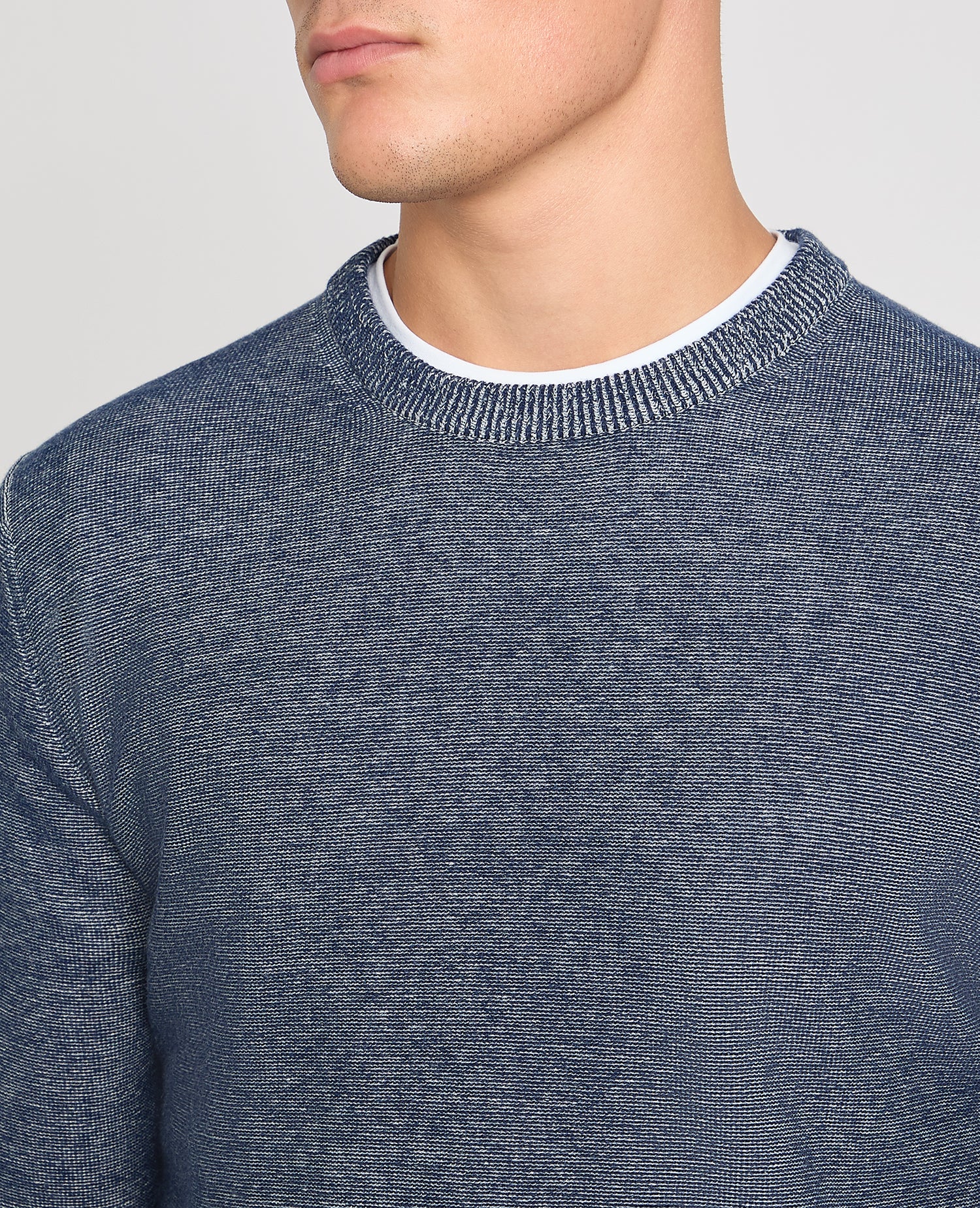 Two-Tone Knit Sweater - Image 5