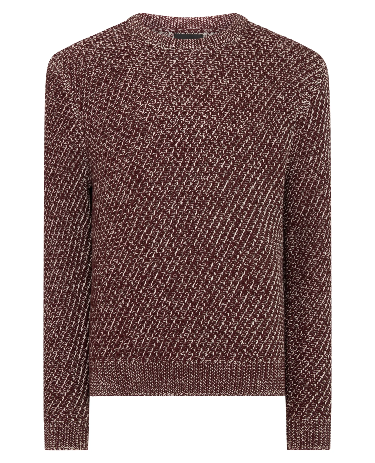 Two-Tone Cotton-Blend Knit Sweater - Image 6