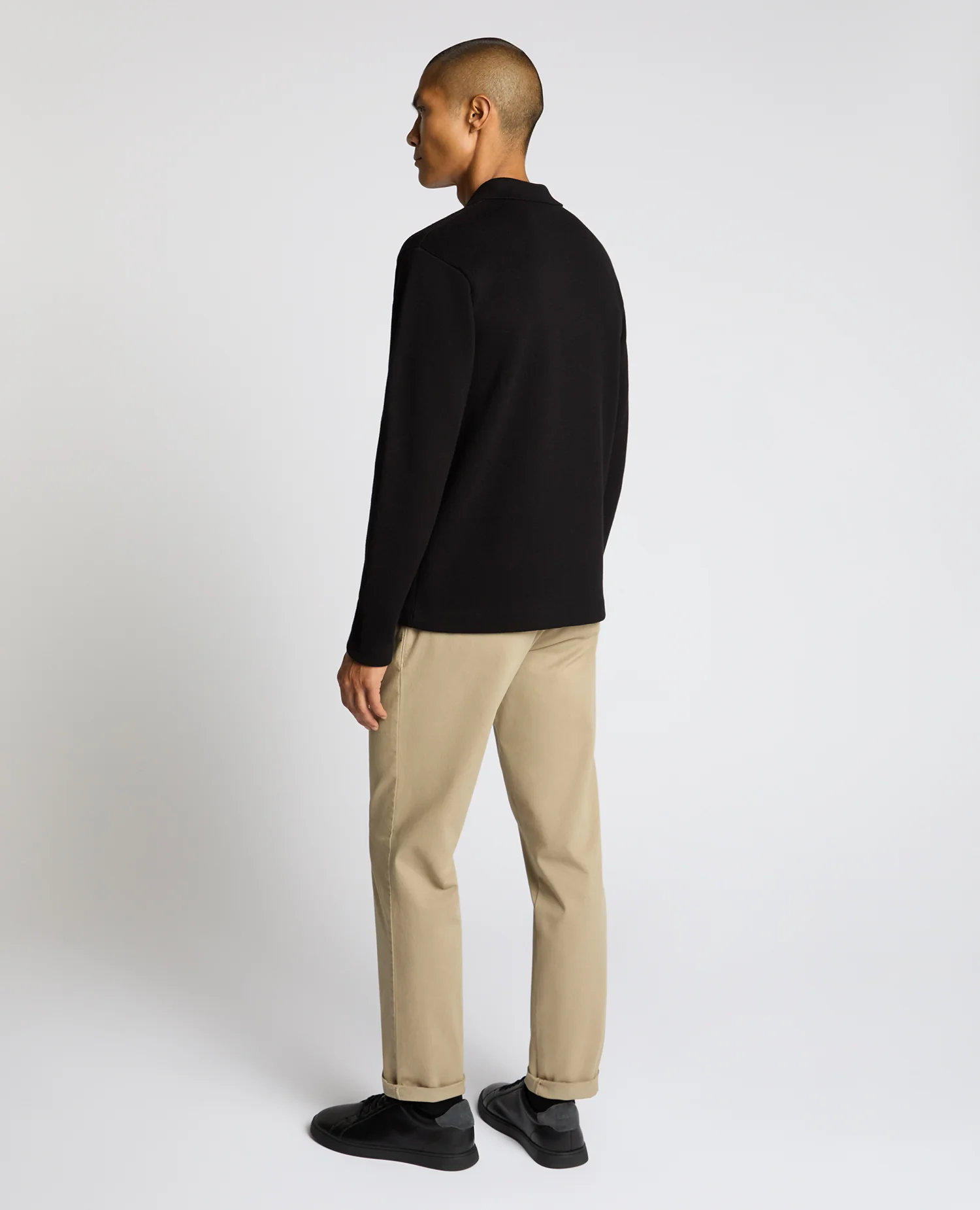 Button-Up Cotton Cardigan - Image 3