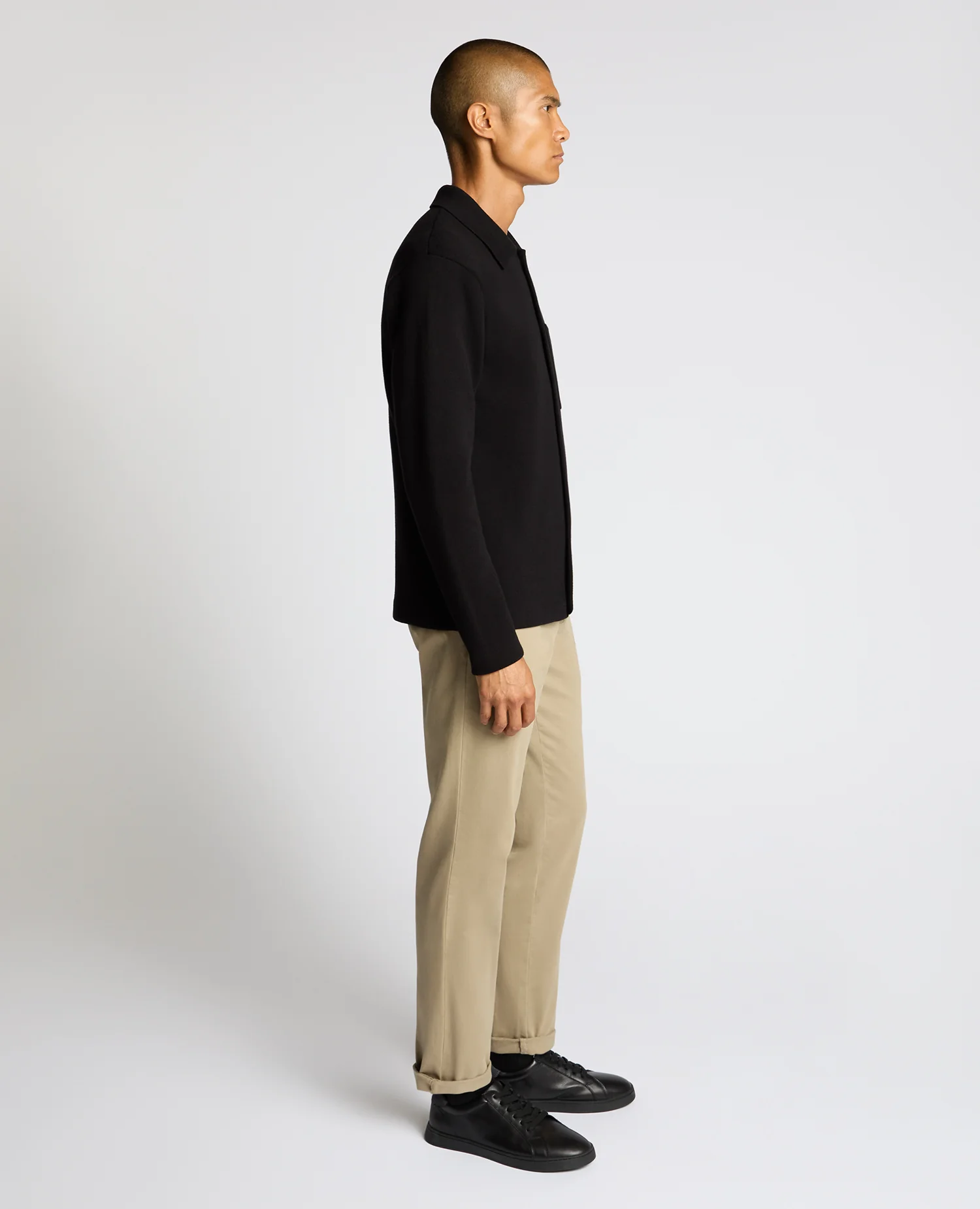 Button-Up Cotton Cardigan - Image 4