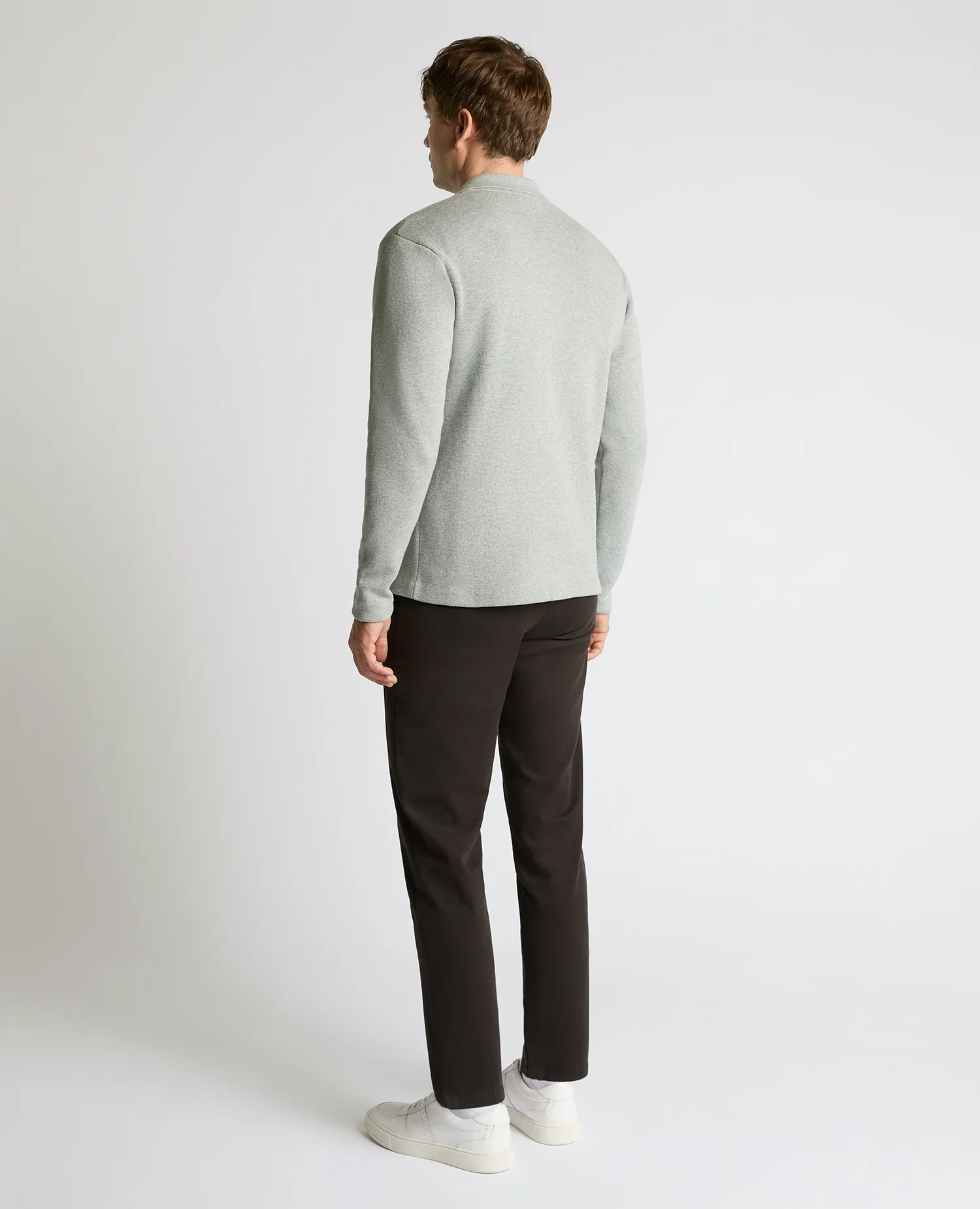 Button-Up Cotton Cardigan - Image 3