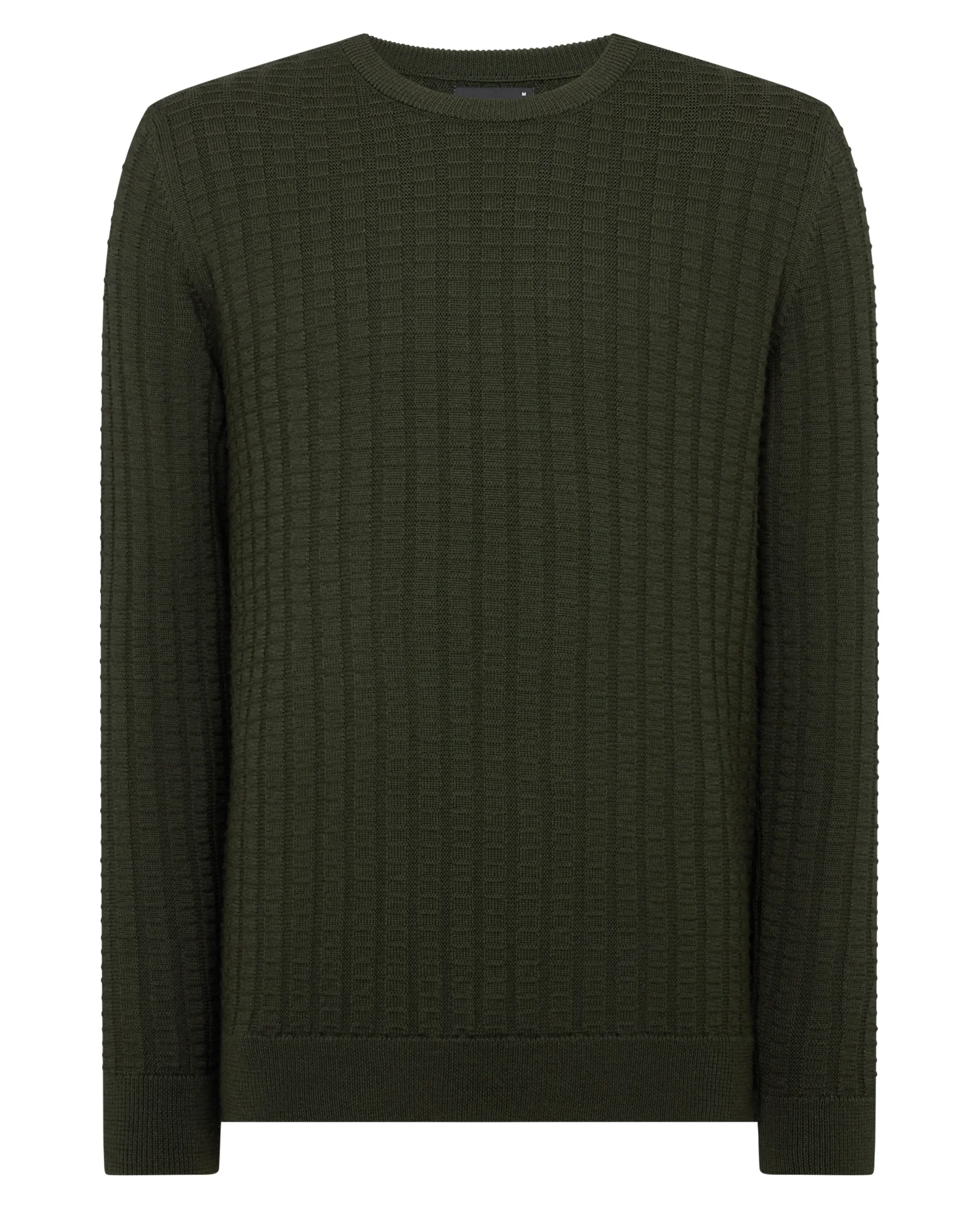 Grid Knit Wool-Blend Sweater - Image 6