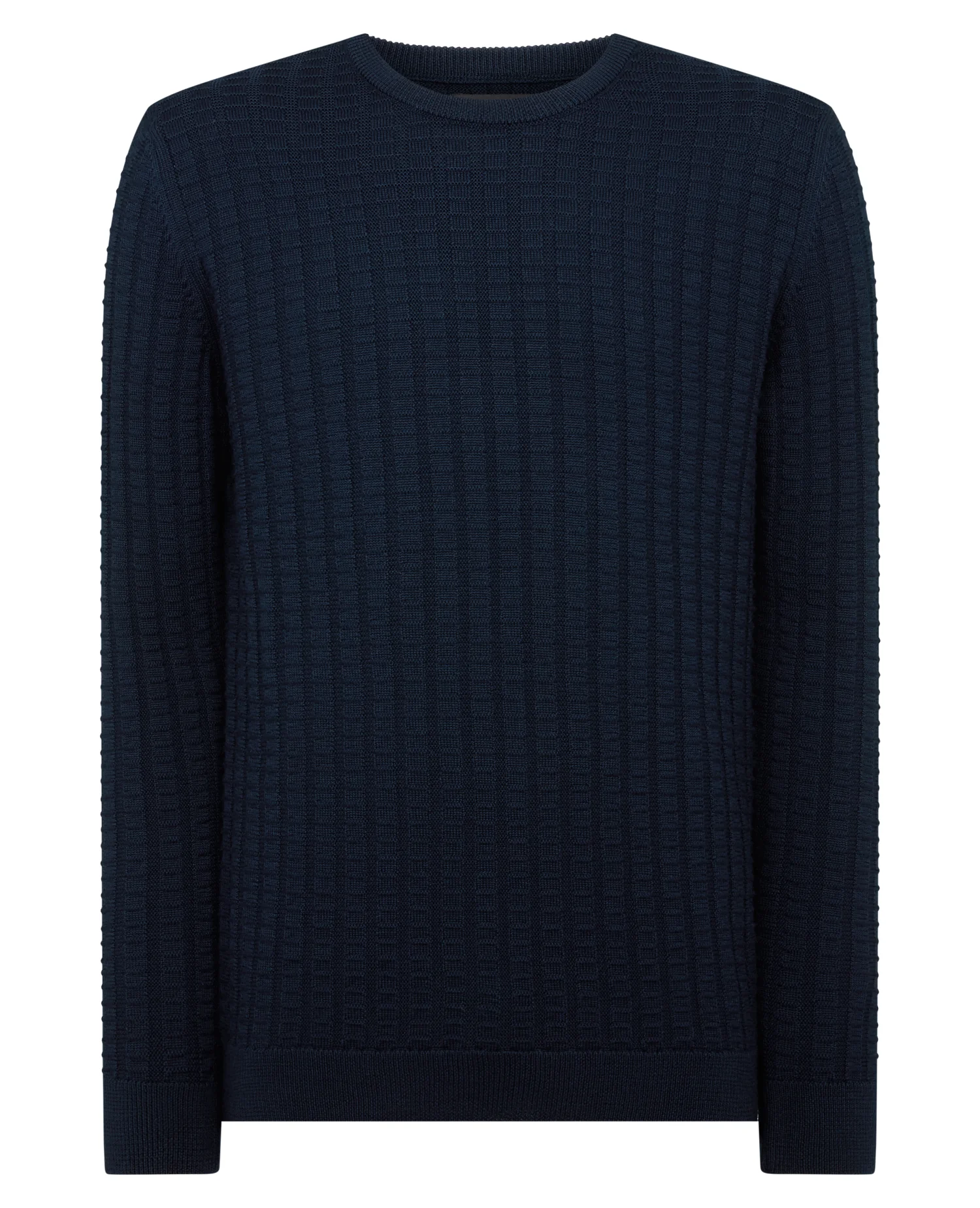 Grid Knit Wool-Blend Sweater - Image 6