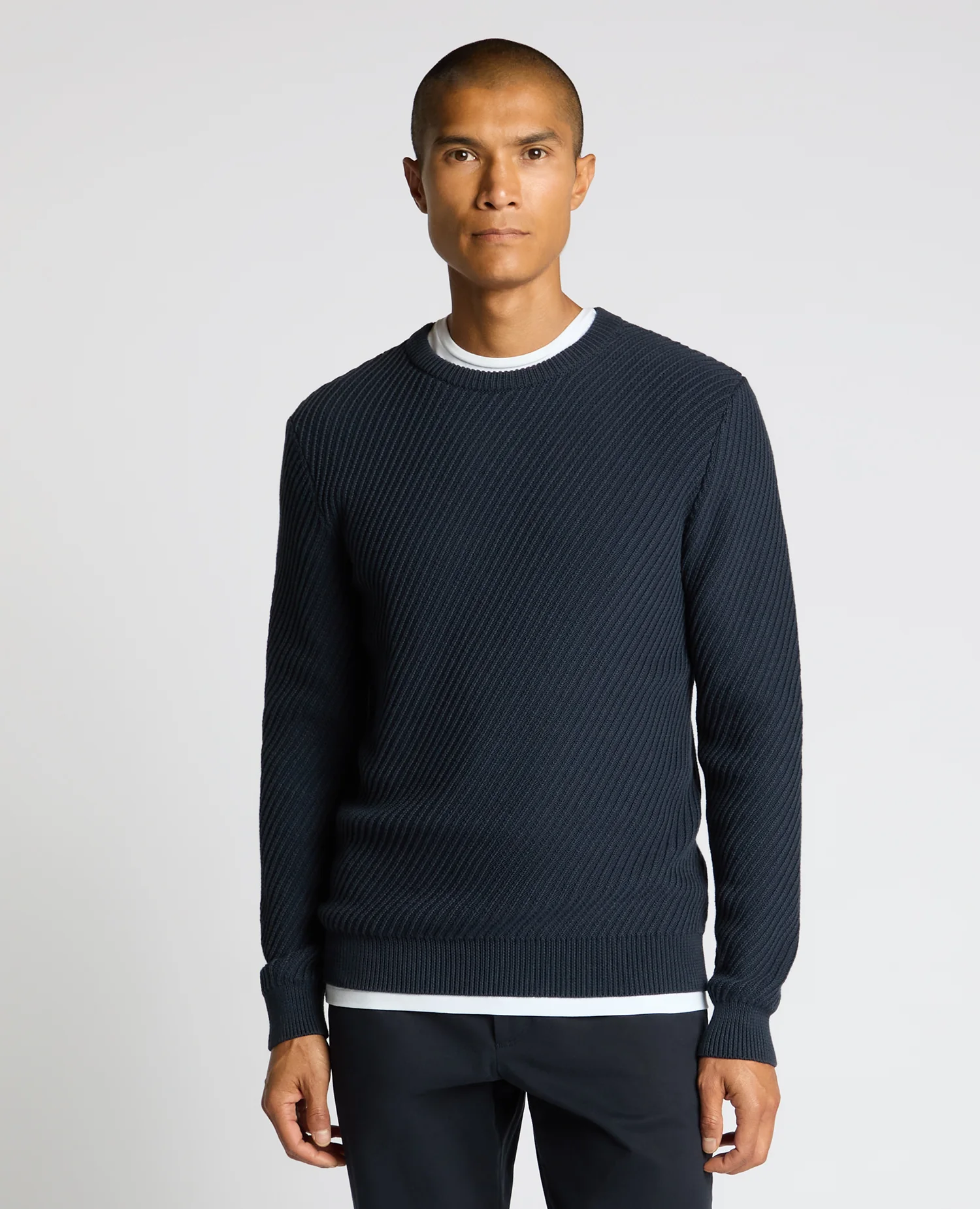 Cotton Interest Fabric Sweater
