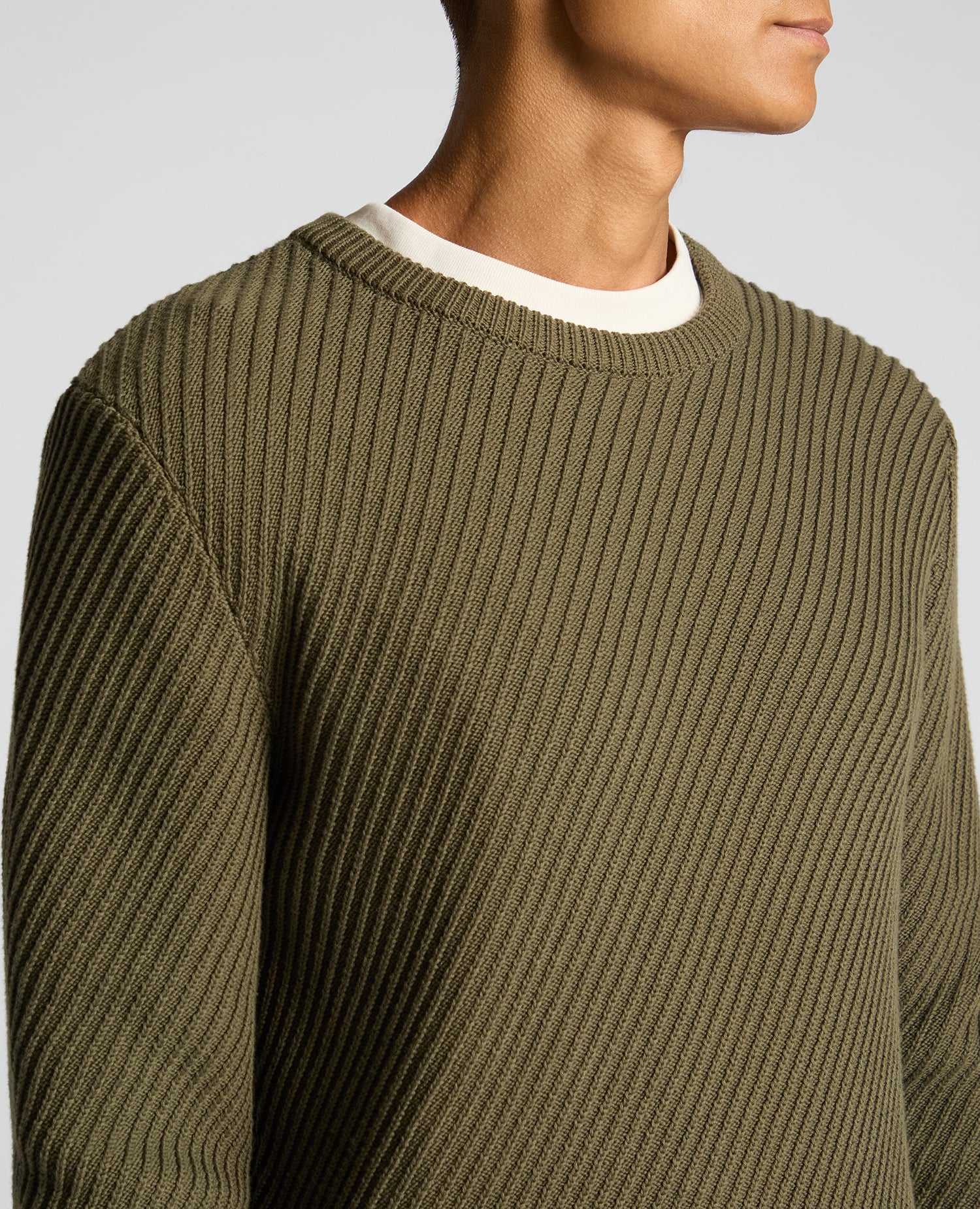 Cotton Interest Fabric Sweater - Image 5