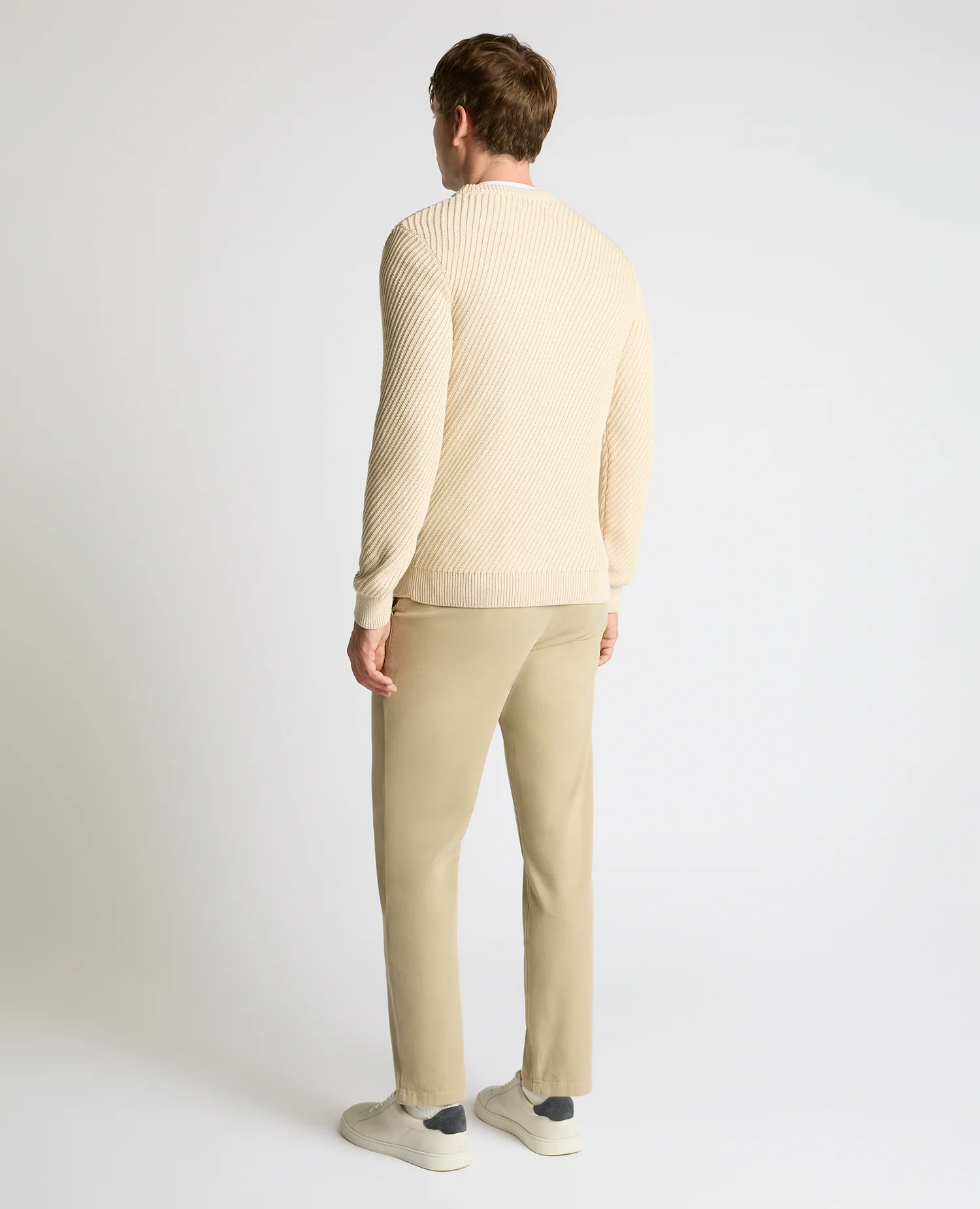 Cotton Interest Fabric Sweater - Image 3