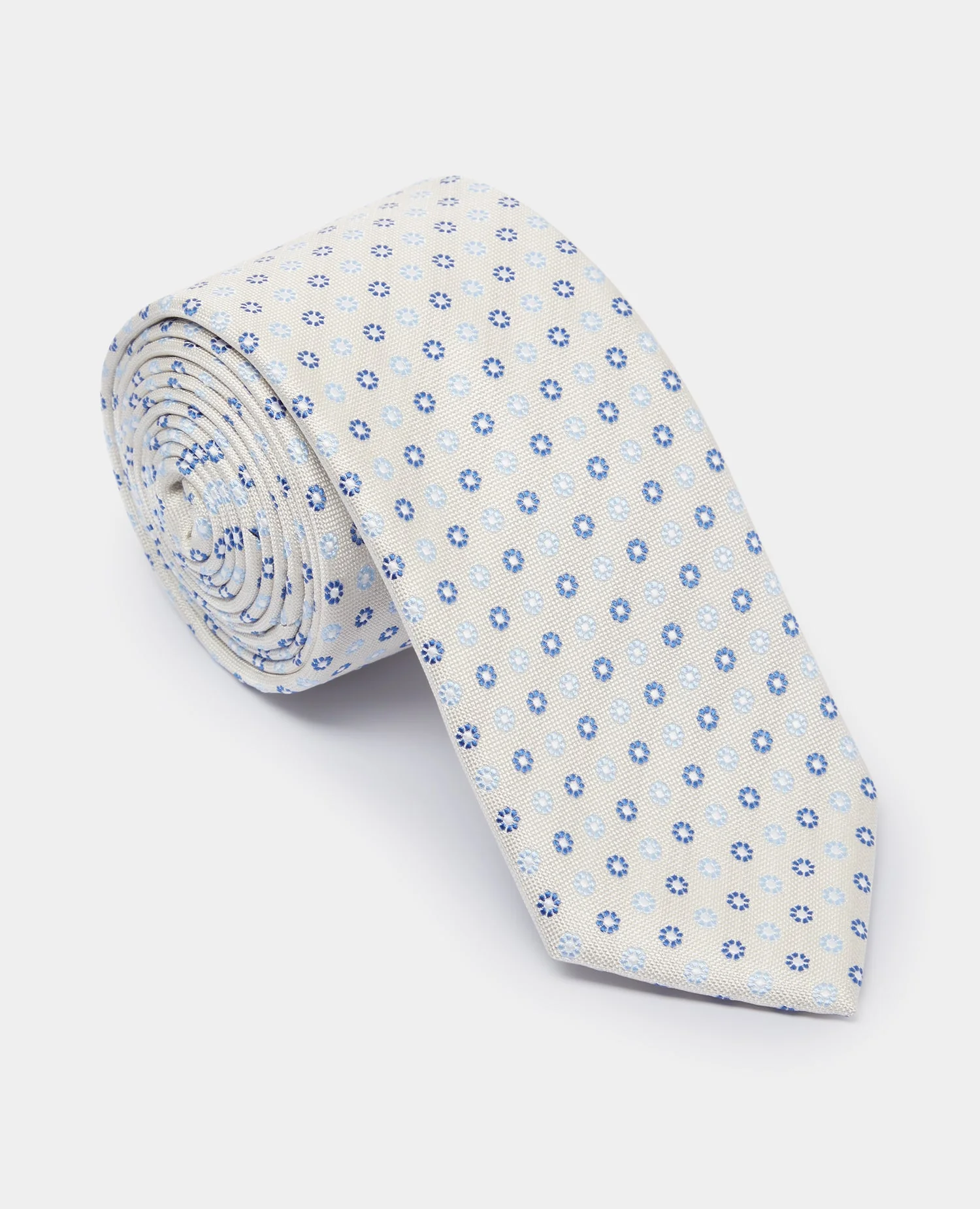 Micro Floral Design Tie
