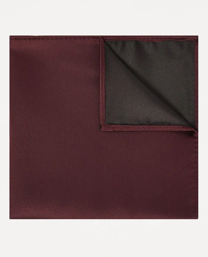 Plain design pocket square - Image 2