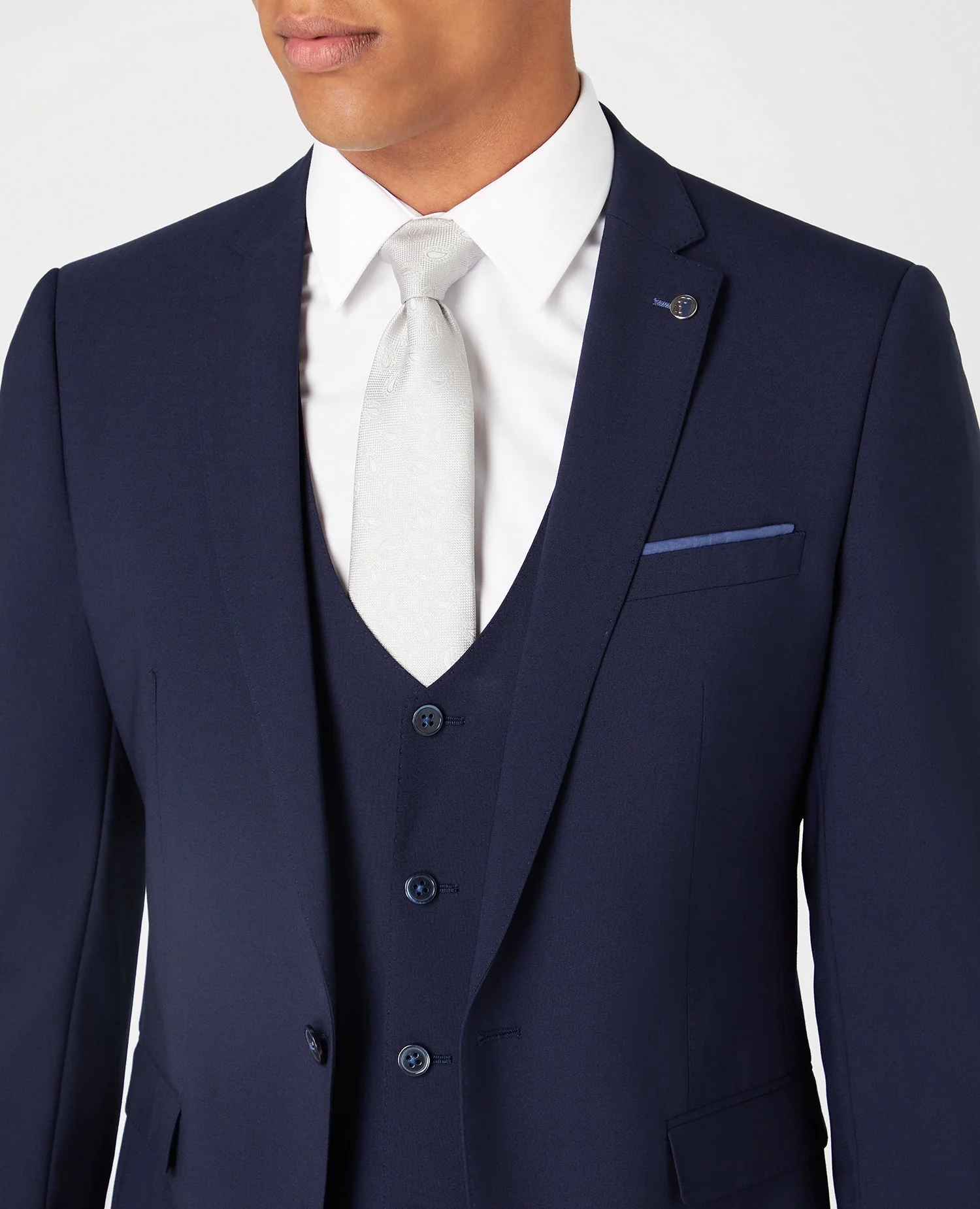 Slim Fit Wool-Rich Stretch Mix and Match Suit Jacket - Image 4