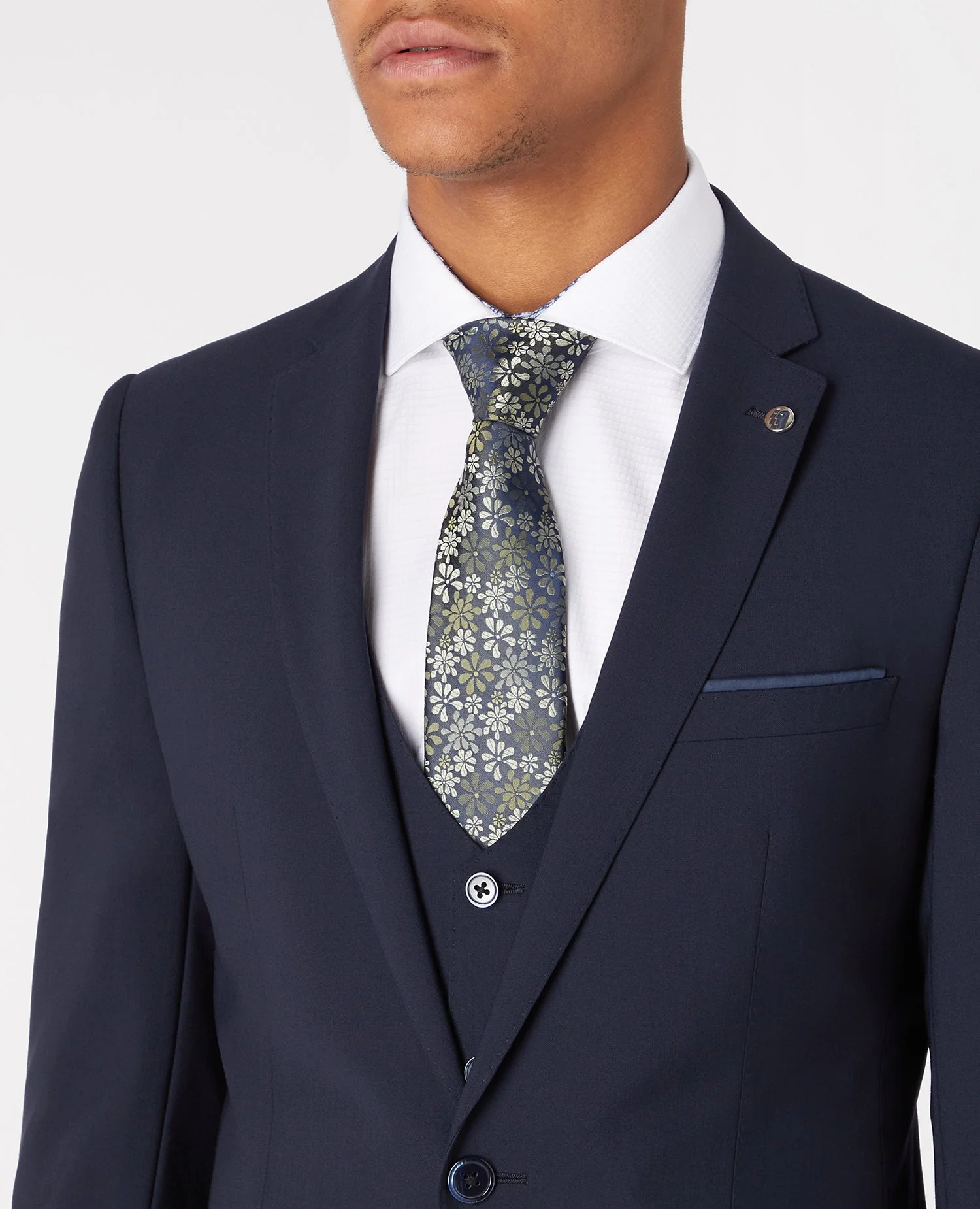 Slim Fit Wool-Rich Stretch Mix and Match Suit Jacket - Image 4