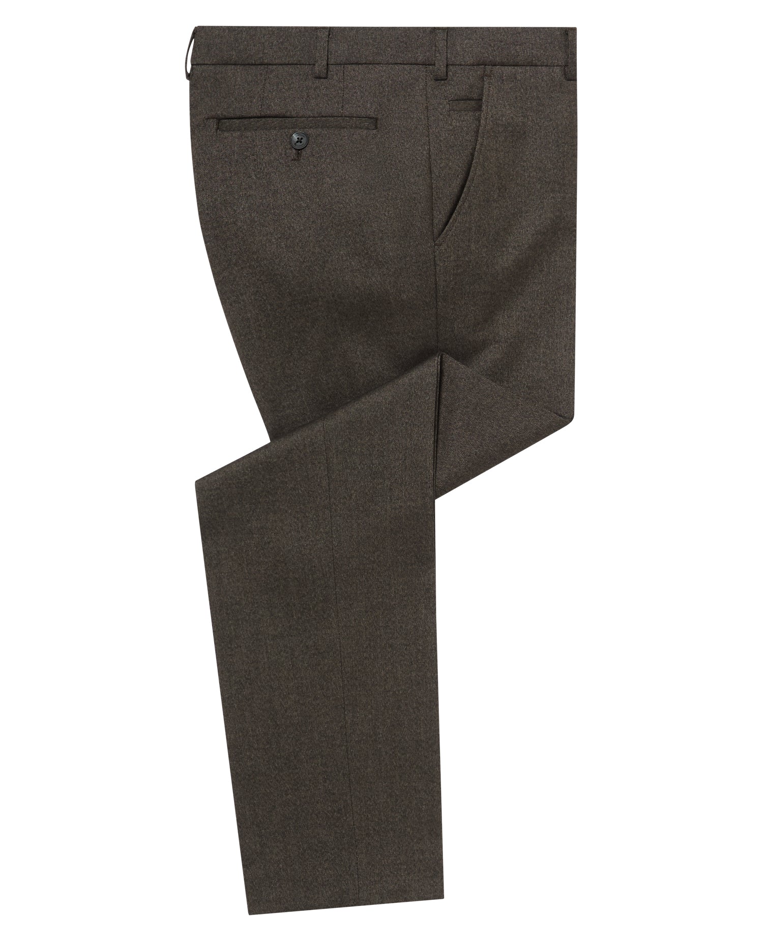Slim leg polyviscose stretch mix and match suit trouser