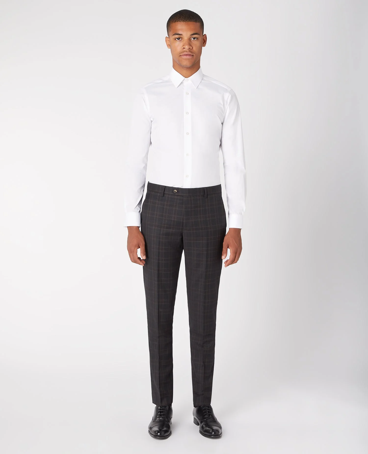 X-Slim Mix And Match Checked Suit Trouser - Image 2