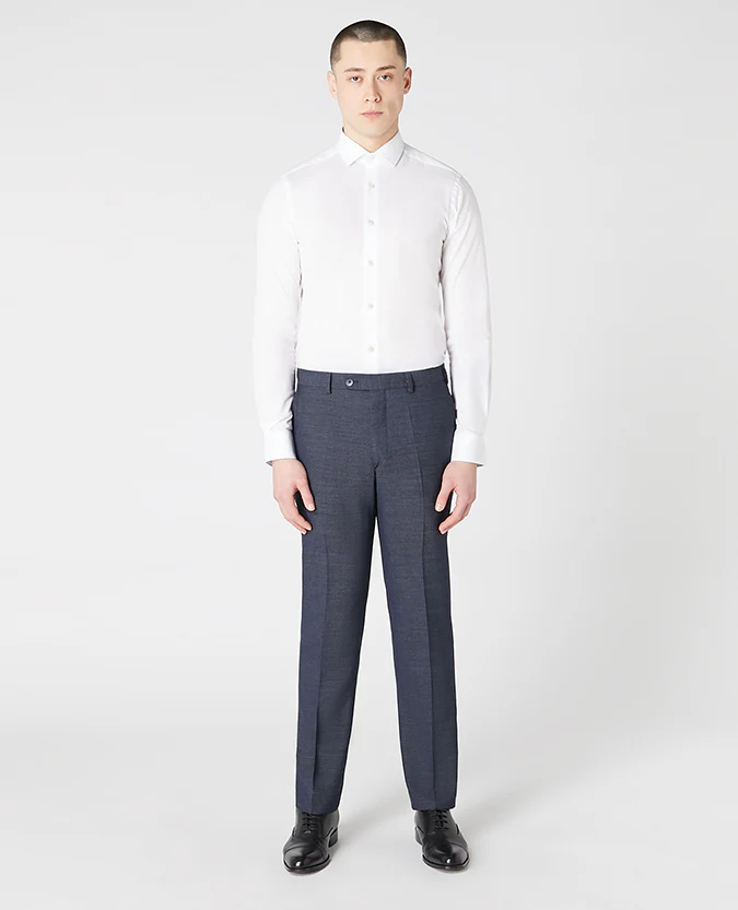 Tapered Leg Suit Trouser - Image 2