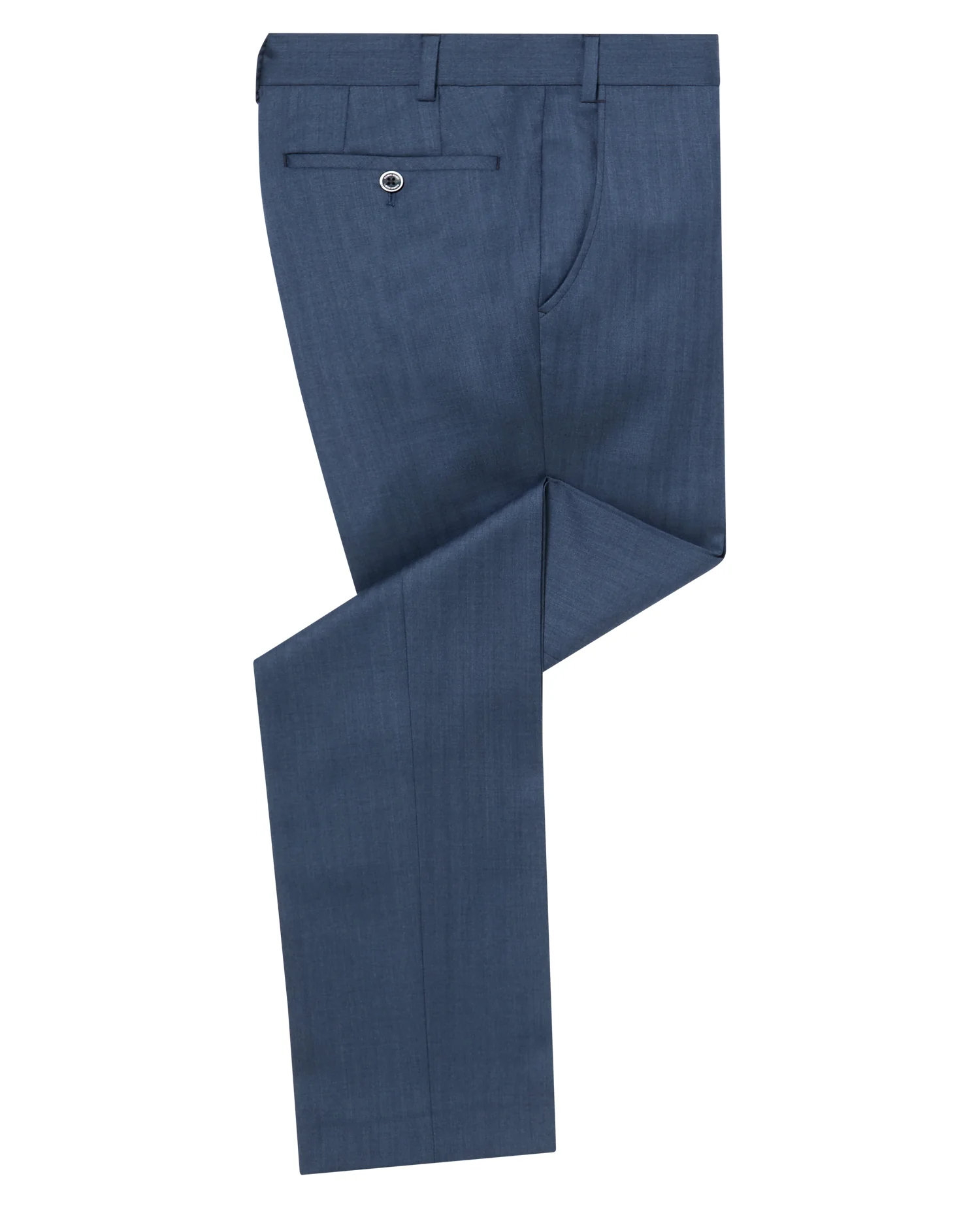 Tapered fit wool blend mix and match suit trouser