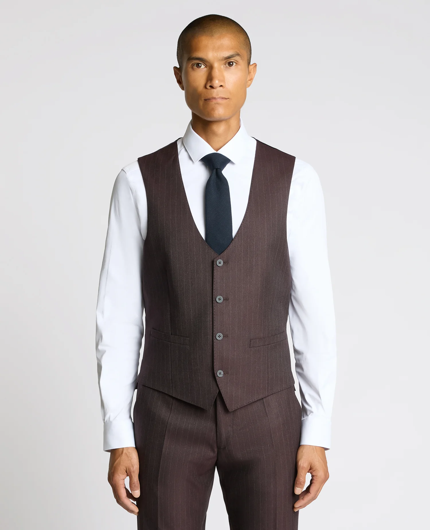 Slim Fit Stripe Stretch