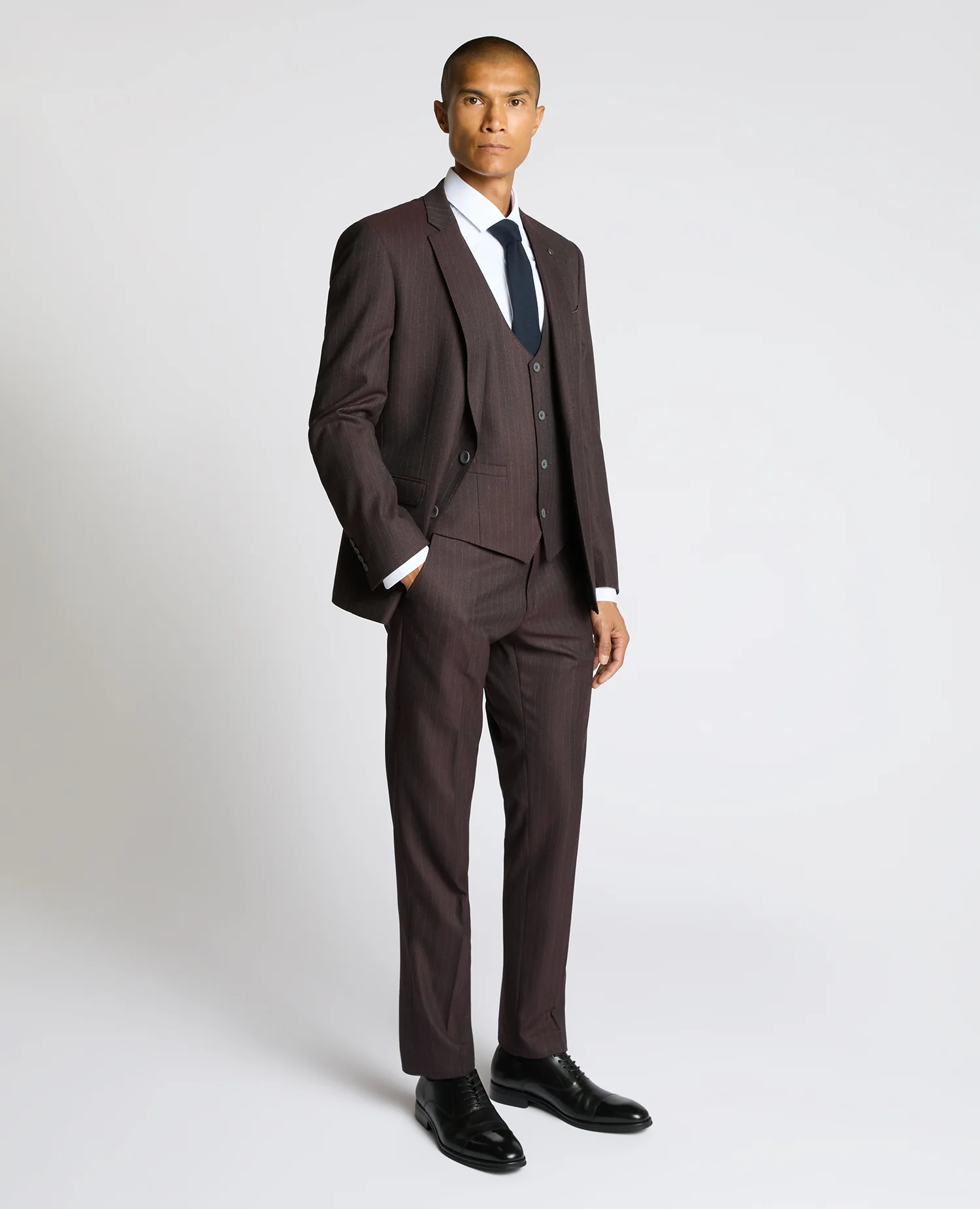 Slim Fit Stripe Stretch - Image 2